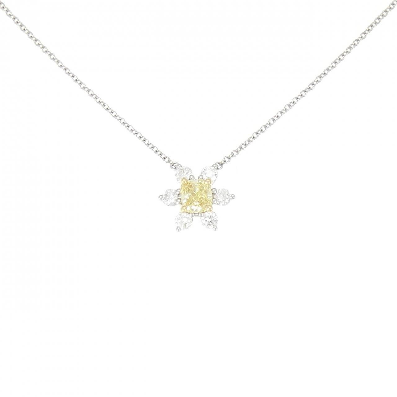 Tiffany & Co. Tiffany & Co. Tiffany Buttercup Platinum Au750 Necklace Metal Necklace 44388271 DUTY FREE for USA Size ONE SIZE - 1 Thumbnail
