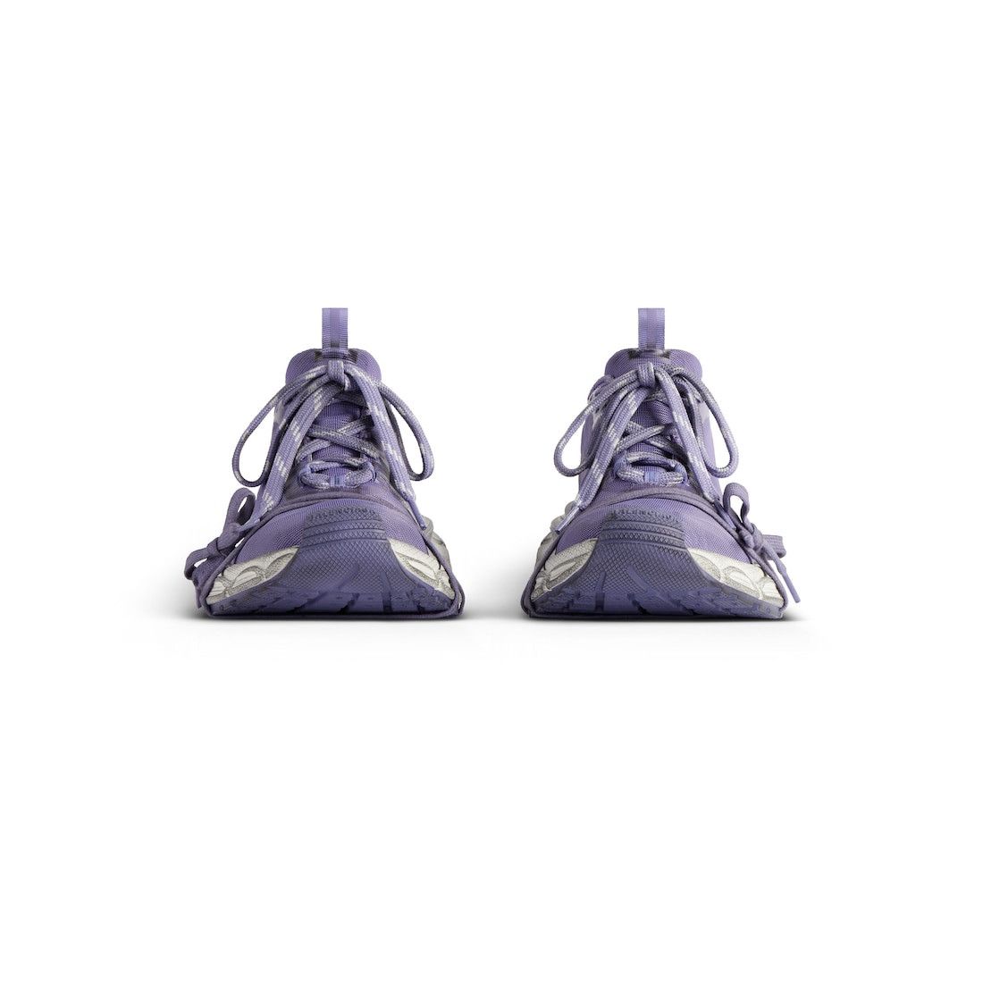 Balenciaga o1srvl11e0326 3XL Net Sneakers in Purple Size US 9 / IT 39 - 3 Thumbnail