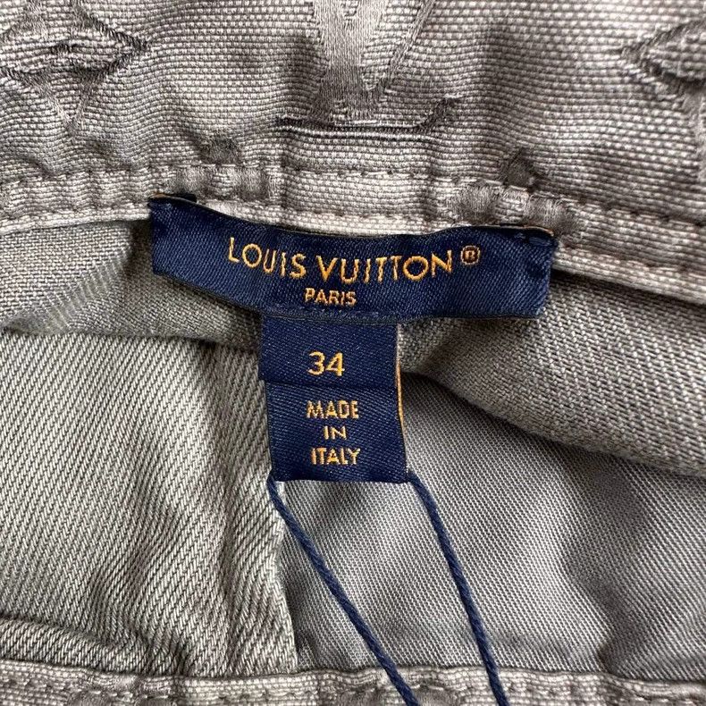 Louis Vuitton Louis Vuitton Gray pocket presbyopic print jeans Size US 34 / EU 50 - 3 Thumbnail