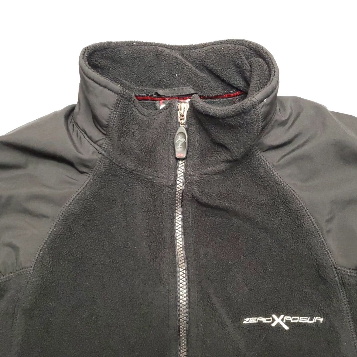 ZeroXposur VINTAGE ZeroXposur Jacket Mens M Black Fleece Outdoor Tech Full Zip Adjustable Waist Size US M / EU 48-50 / 2 - 3 Thumbnail