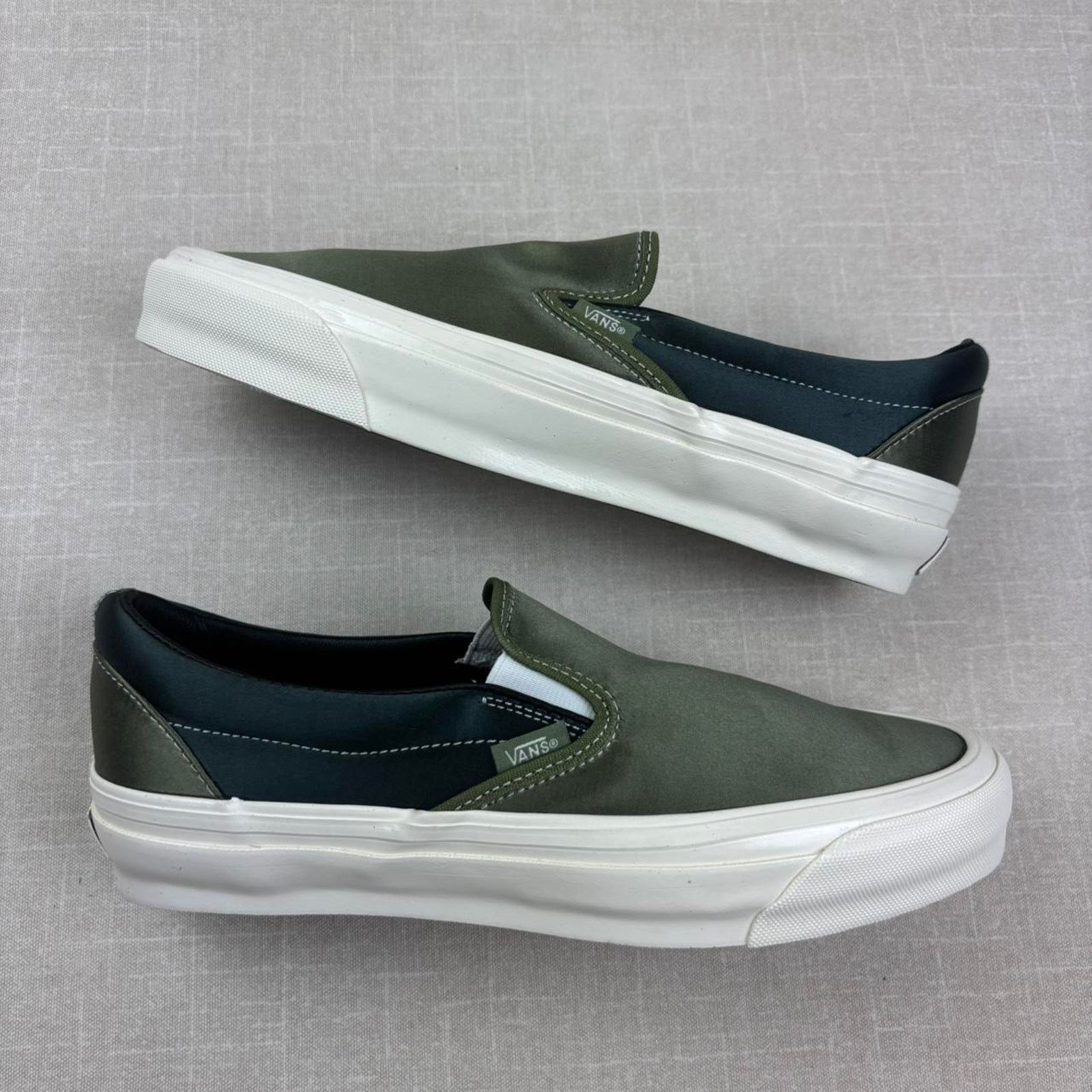 Vans 🍃 Vans Slip-On Reissue 98 LX “Satin Loden Green” 8M Size US 8 / EU 41 - 2 Thumbnail