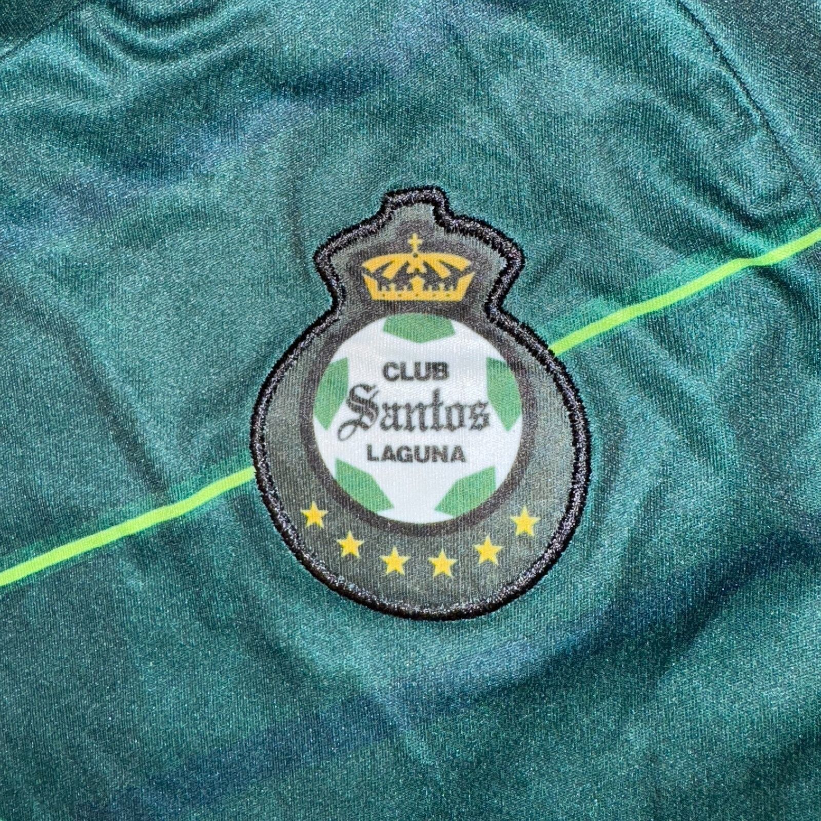 Other Santos Laguna Away 19-20 Men's Soccer Jersey Green - M Liga Size US M / EU 48-50 / 2 - 3 Thumbnail