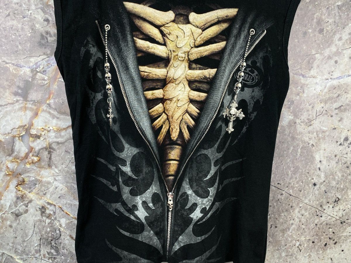 Vintage Men’s Spiral Shirt Sleeveless Skeleton Size Medium Size US M / EU 48-50 / 2 - 5 Thumbnail