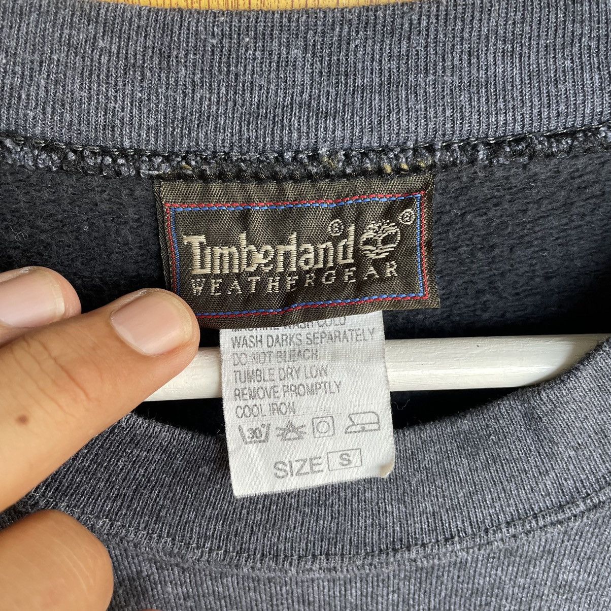 Timberland Timberland Big Logo Embroidered Spellout Sweatshirt Size US S / EU 44-46 / 1 - 5 Thumbnail