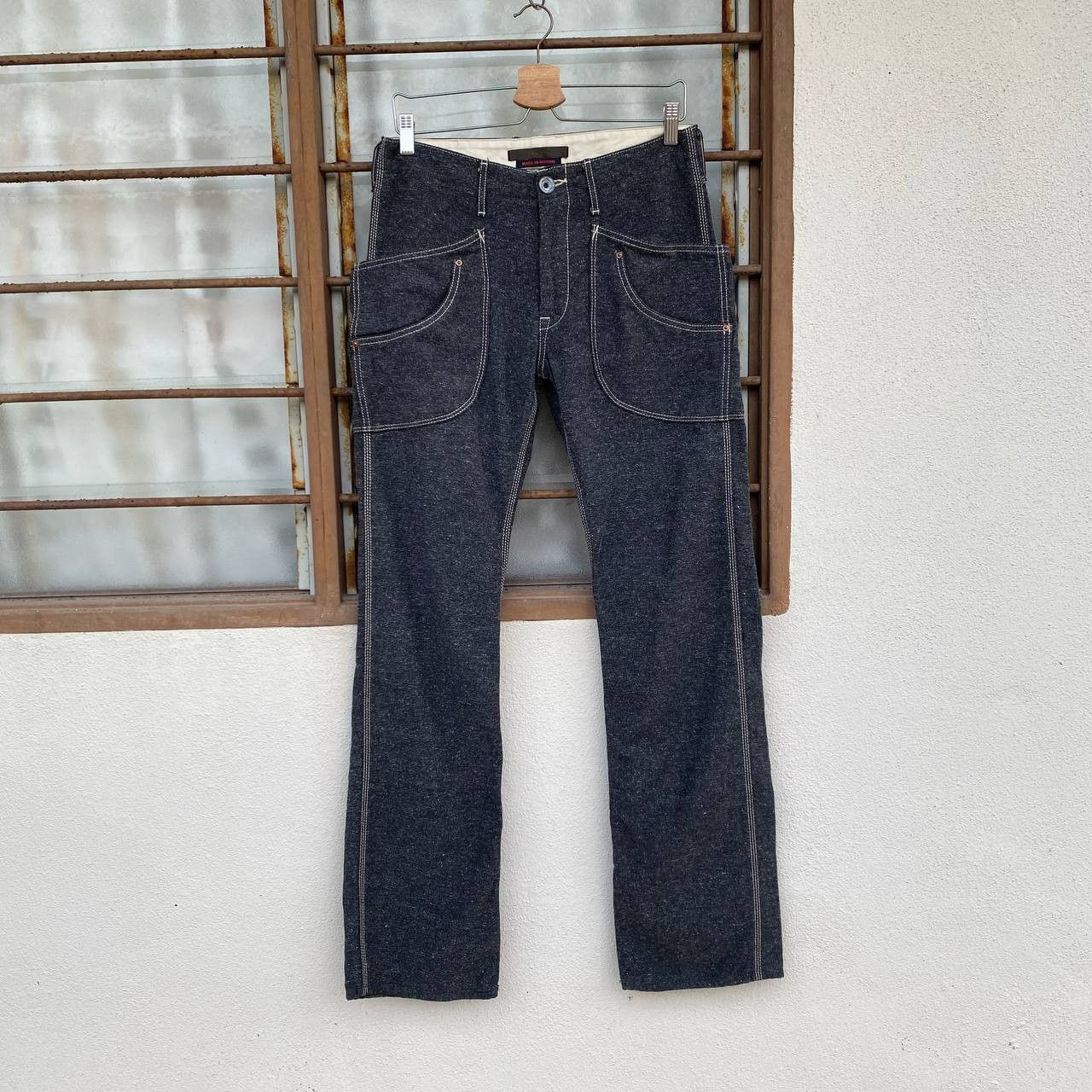 Blue Blue Japan 🔥BINDING OFFER🔥BLUE WAY PRISONER SALT PAPER CARGO PANT Size US 30 / EU 46 - 1 Thumbnail
