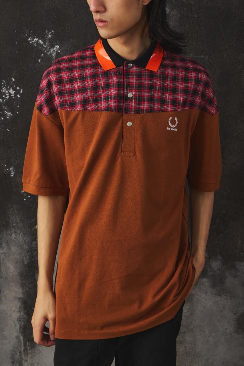 Fred Perry × Raf Simons Raf Simons x Fred Perry 18F/W Oversized Polo Shirt Size US S / EU 44-46 / 1 - 1 Thumbnail