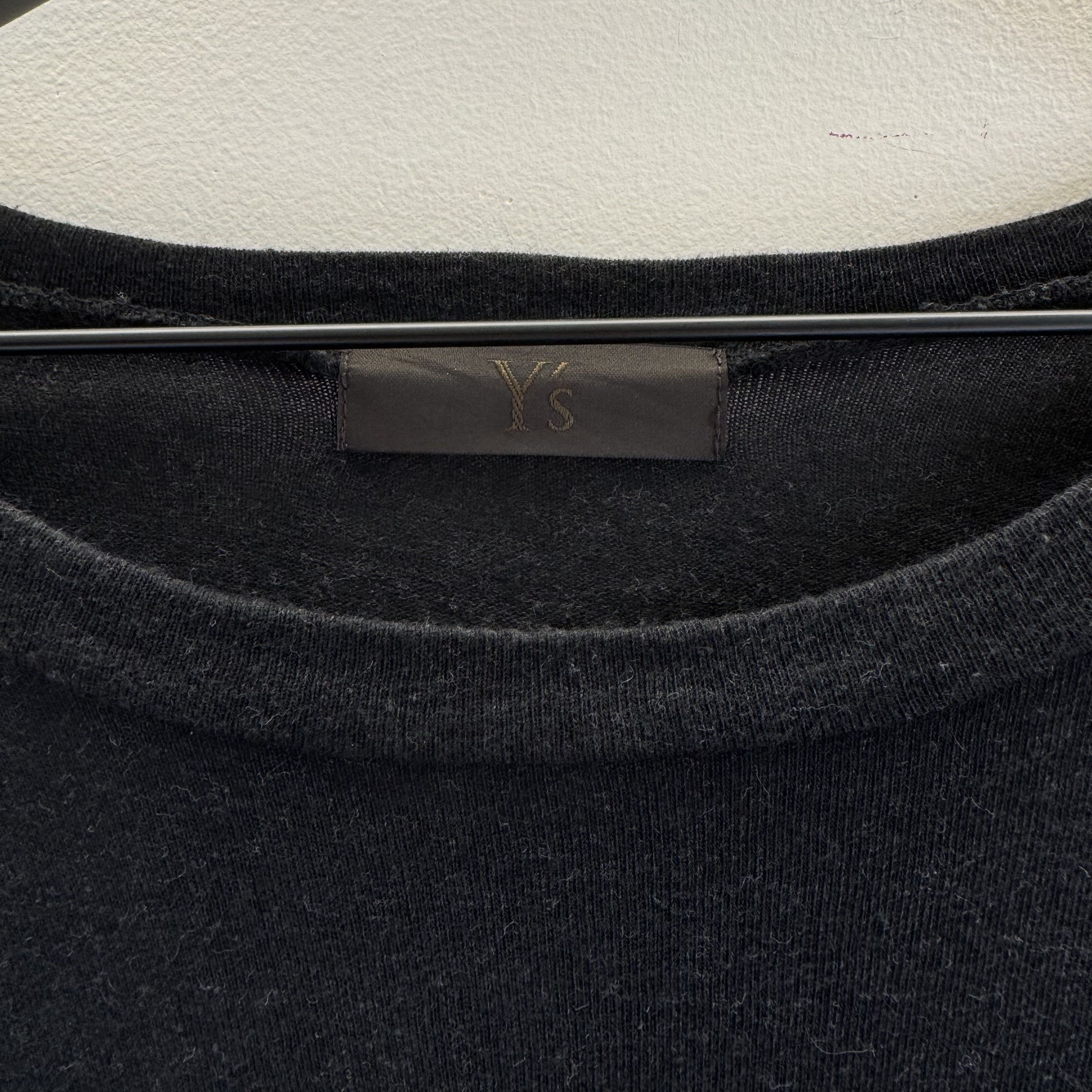 Yohji Yamamoto Y's Yohji Yamamoto Long Sleeve T-Shirt Size US L / EU 52-54 / 3 - 4 Thumbnail