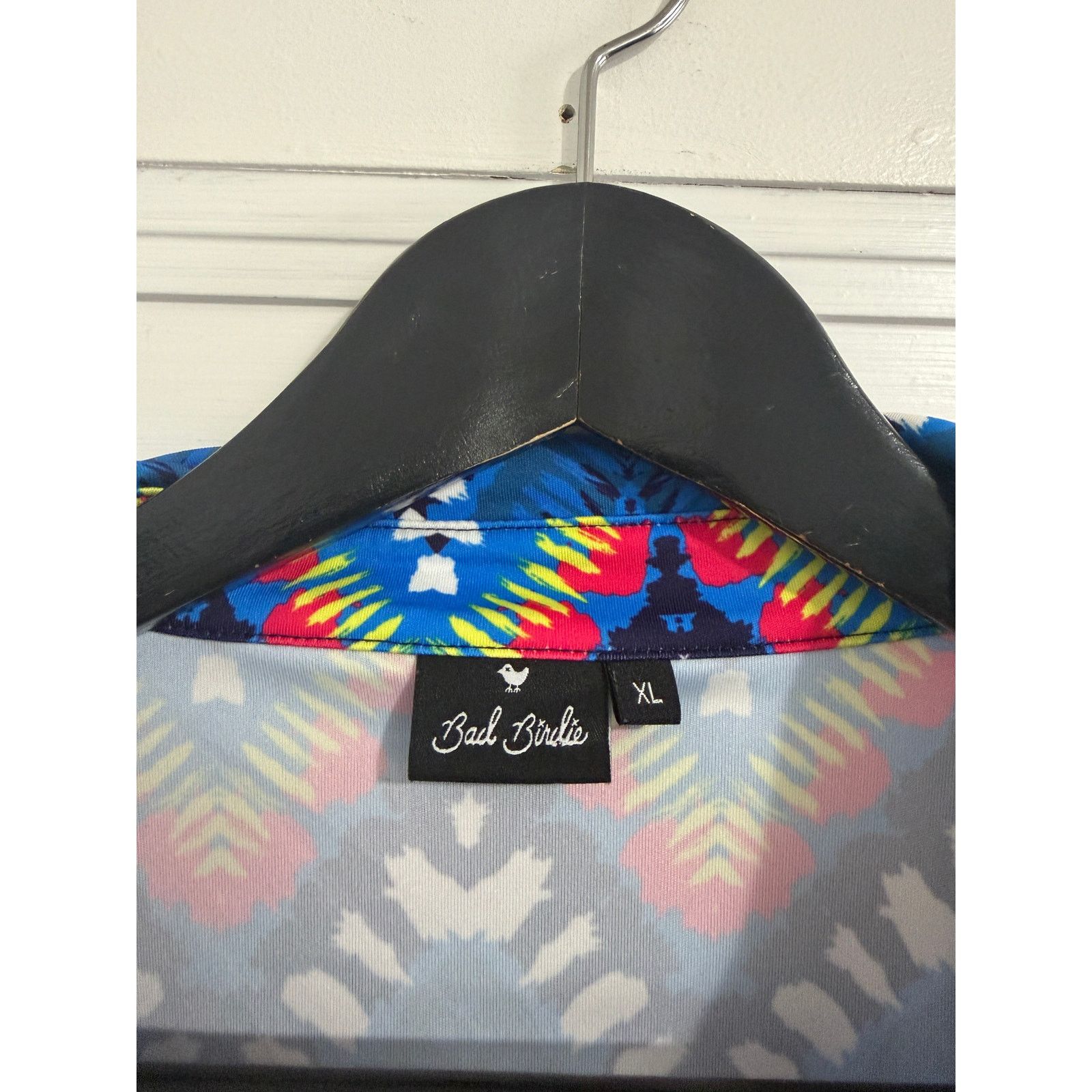 Bad Birdie Bad Birdie Blue All-Over Print Golf Polo Men's Size XL Size US XL / EU 56 / 4 - 3 Thumbnail