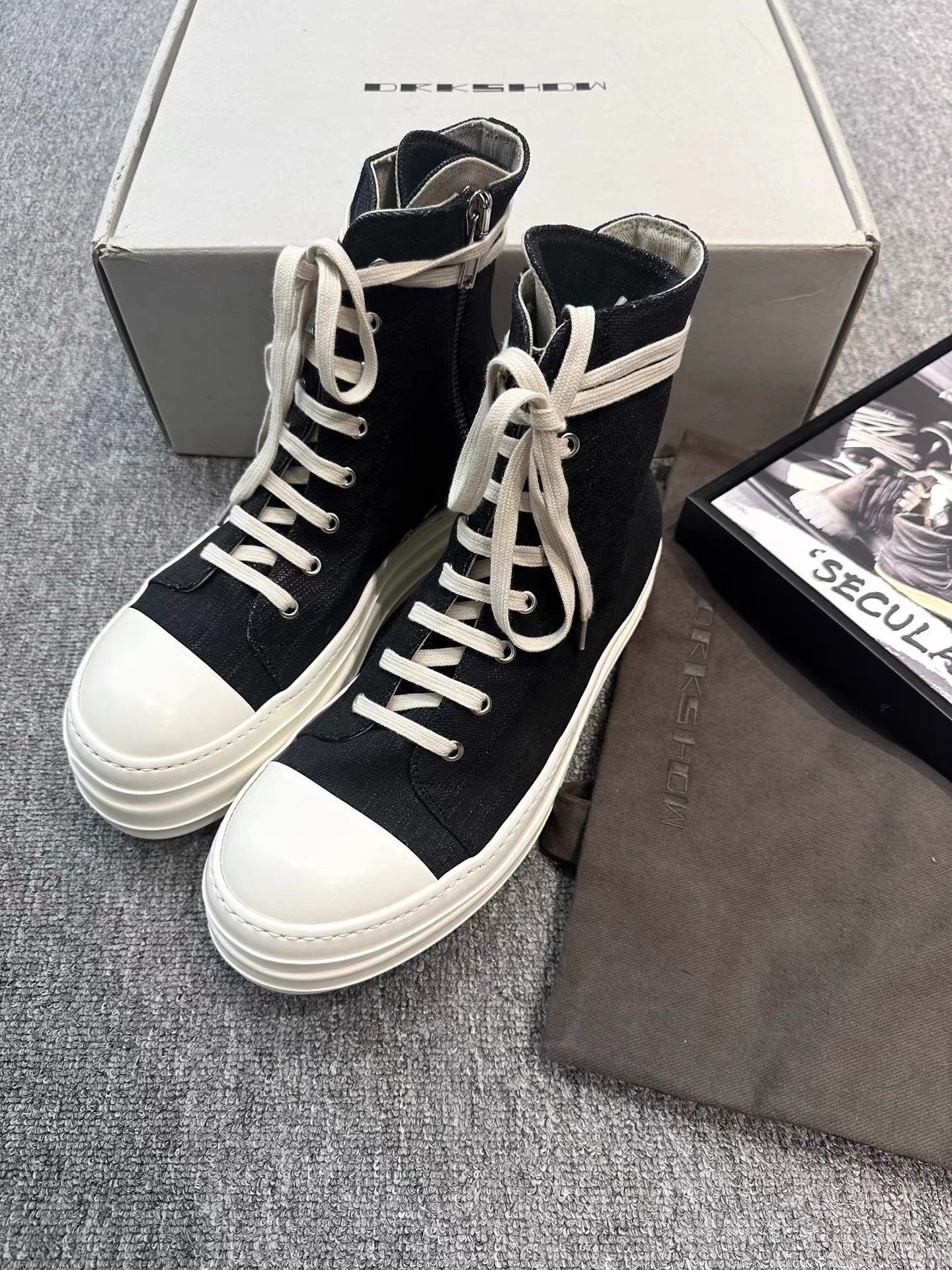 Rick Owens Rick Owens Double Sole High-top Shoes K34 Size US 9 / EU 42 - 4 Thumbnail
