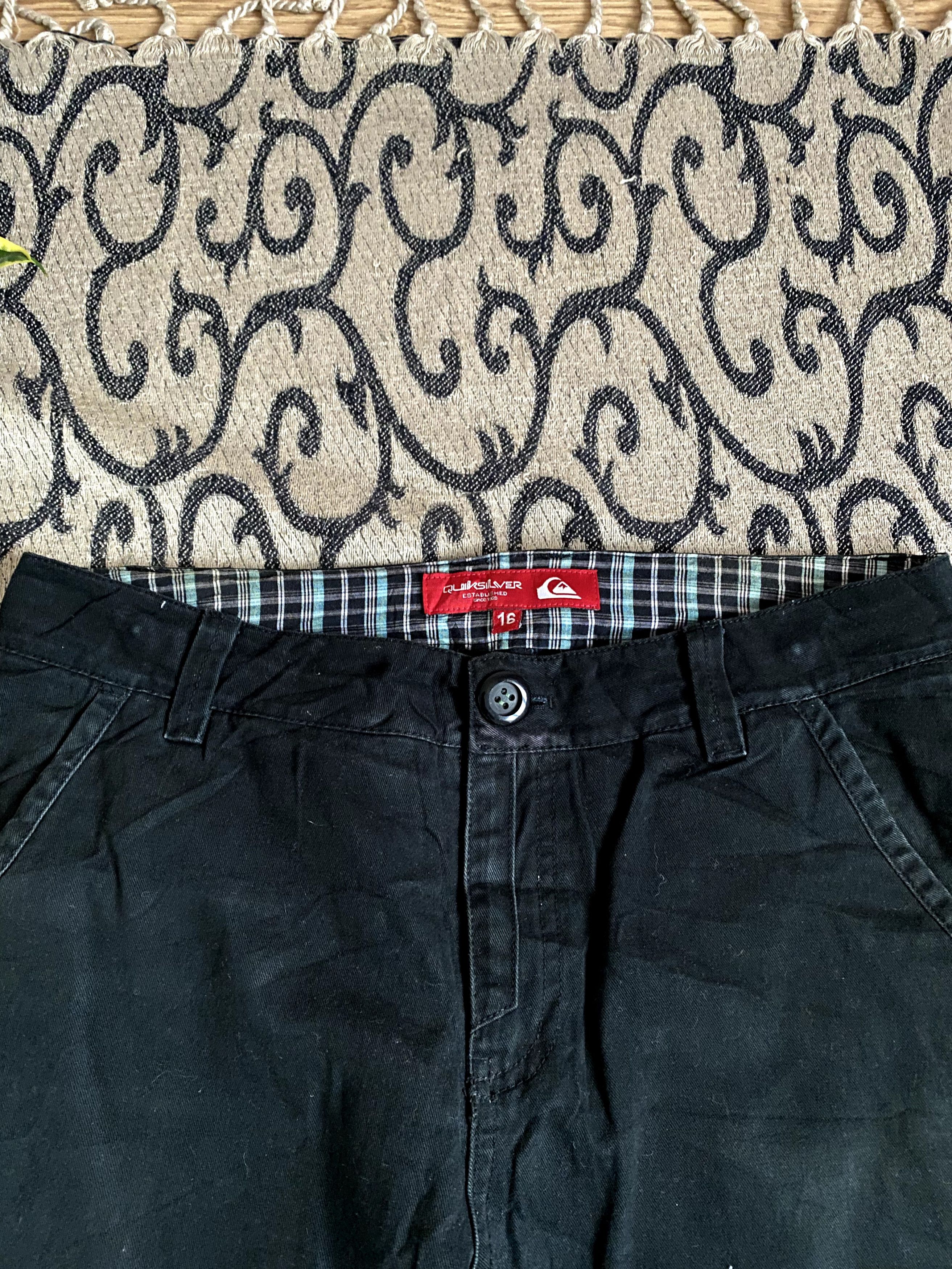 Billabong × Quiksilver Vintage Quiksilver Cargo Pants Streetwear Size US 31 - 6 Thumbnail
