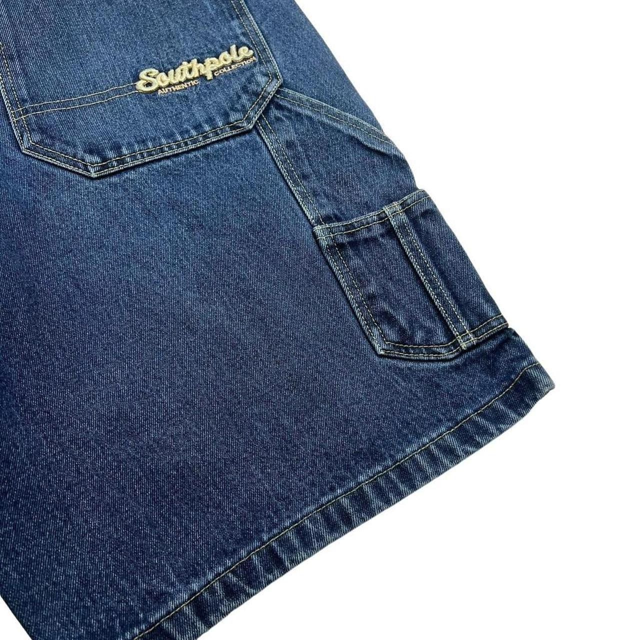 Southpole Vintage Baggy Southpole Denim Shorts / Jorts - Waist: 36” Size US 36 / EU 52 - 3 Thumbnail