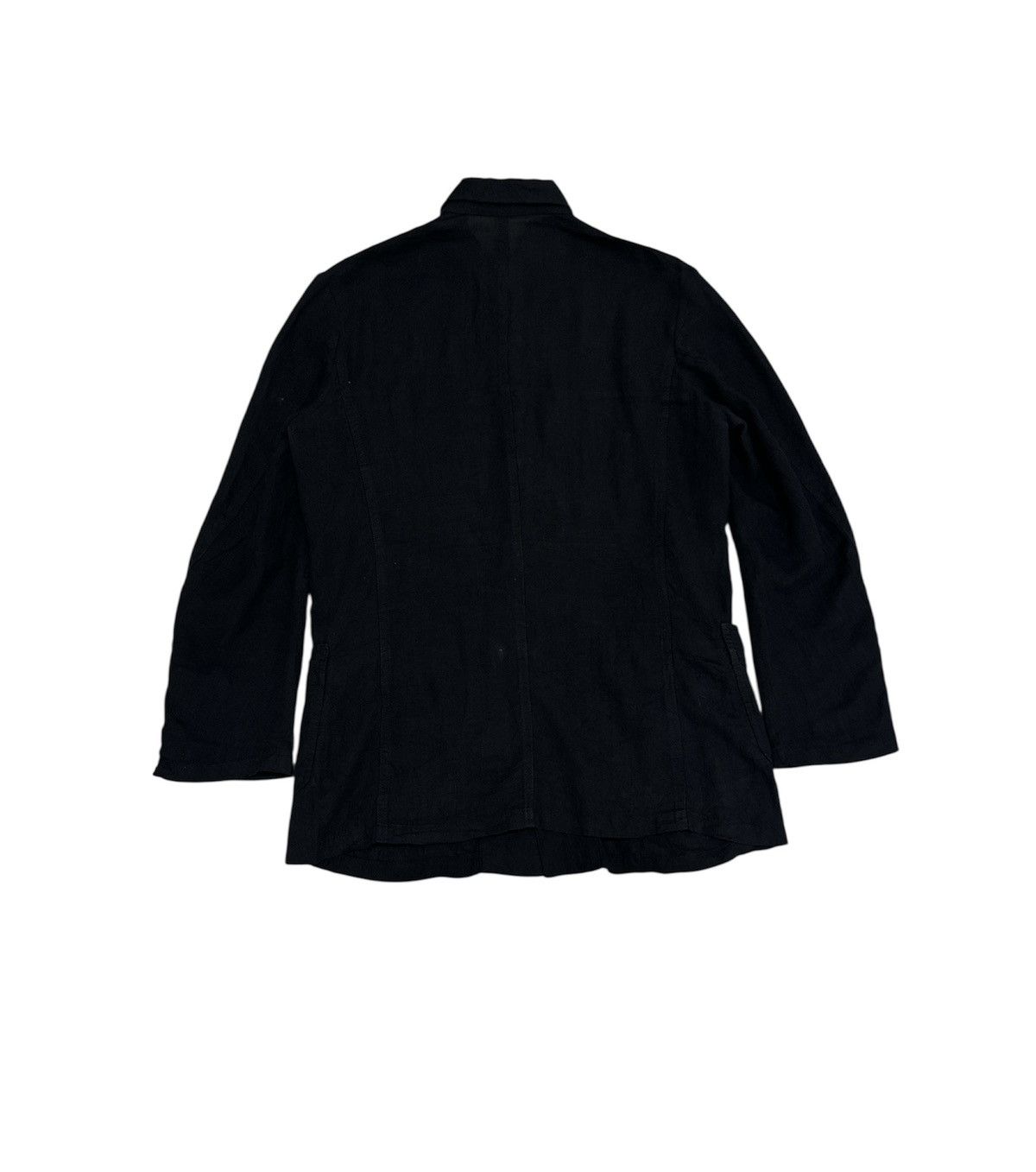 Yohji Yamamoto Yohji Yamamoto Y’s 08 SS Linen Jacket Iconic Yohji Yamamoto Size US L / EU 52-54 / 3 - 2 Thumbnail