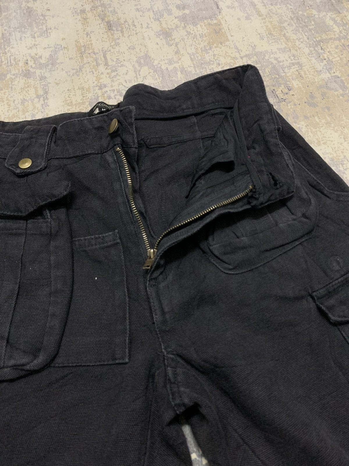 If Six Was Nine Philodox Japan Archive Bondage Parachute Cargo Pants M Size US 31 - 6 Thumbnail