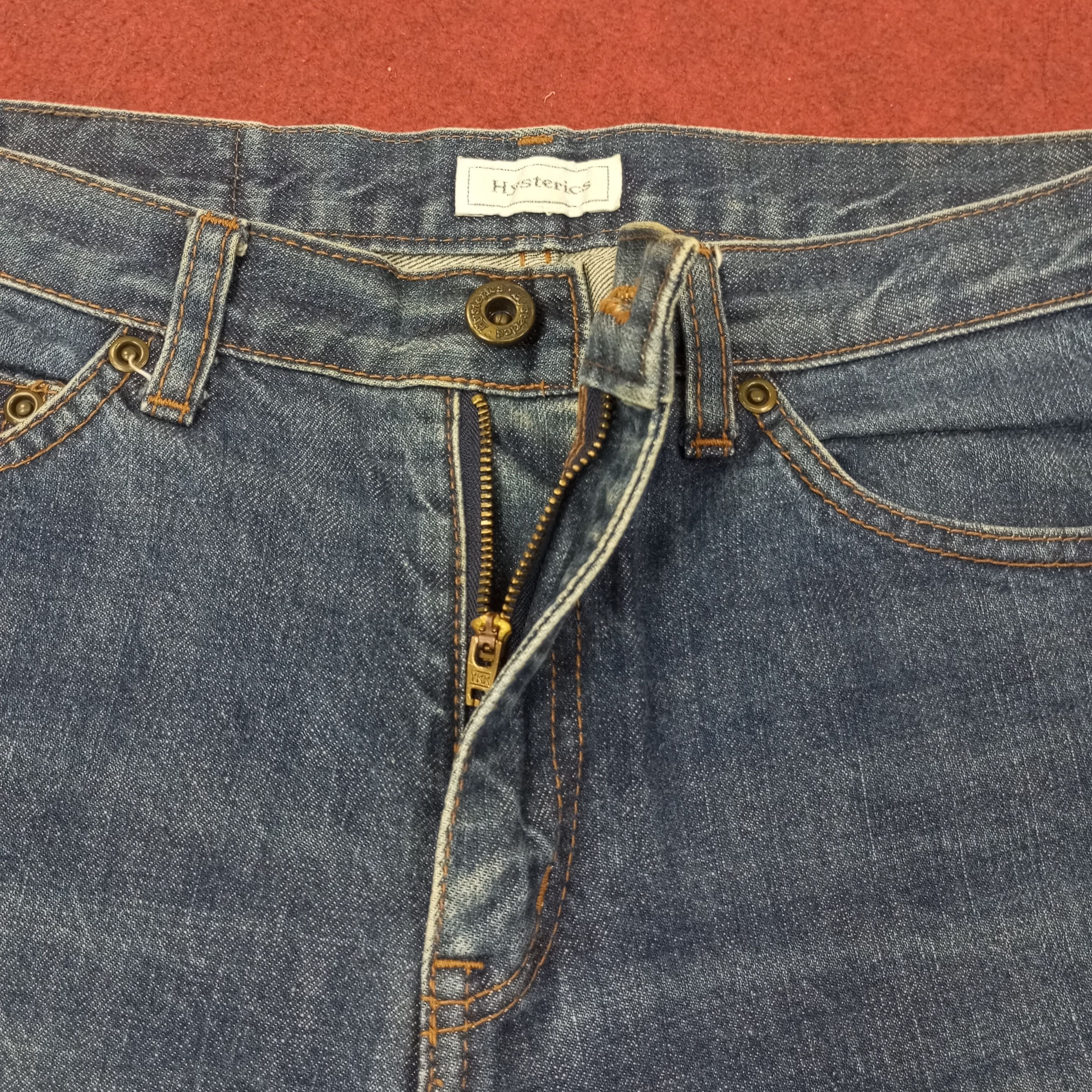 Hysteric Glamour Vintage Hysteric Glamour Japanese Brand Custom Jeans c244n13 Size US 29 - 12 Thumbnail