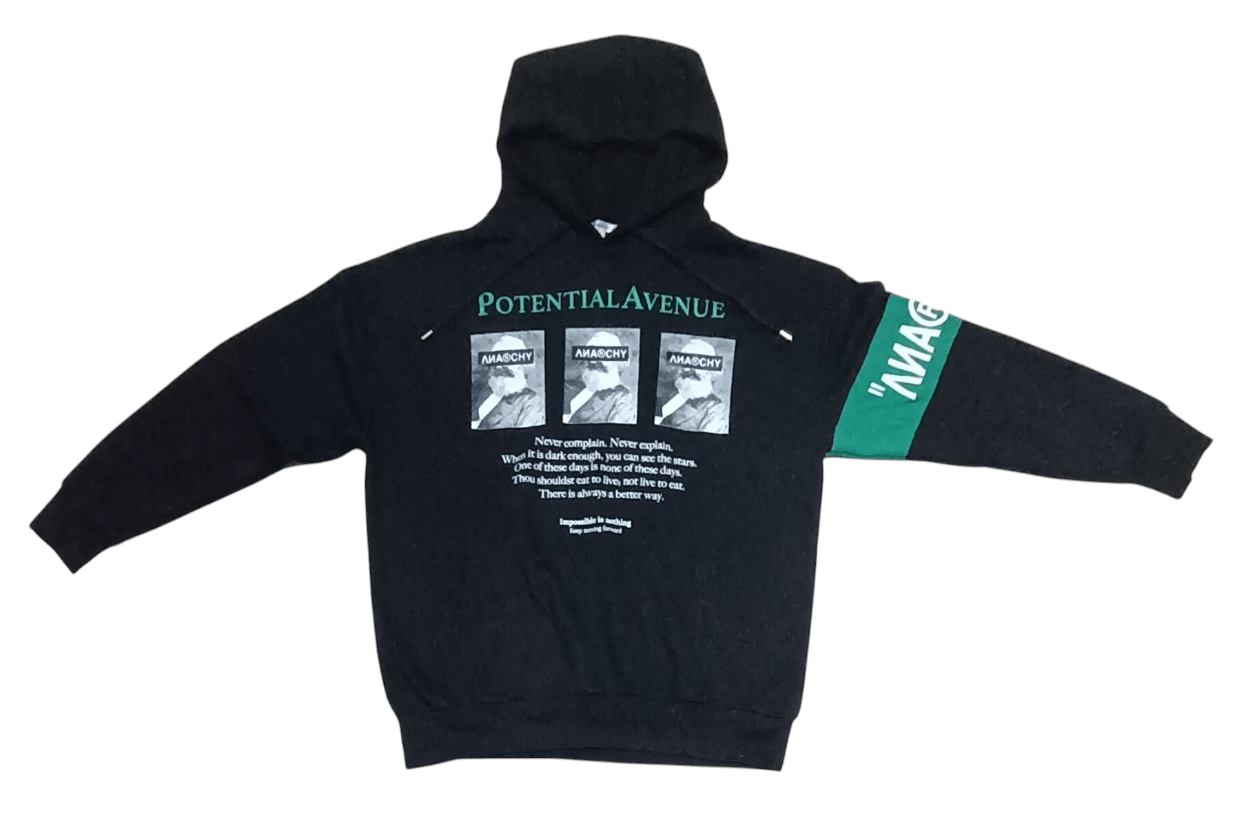 Hysteric Glamour × Japanese Brand SUGGESTION ANARCHY PUNK HOODIE Size US L / EU 52-54 / 3 - 1 Thumbnail
