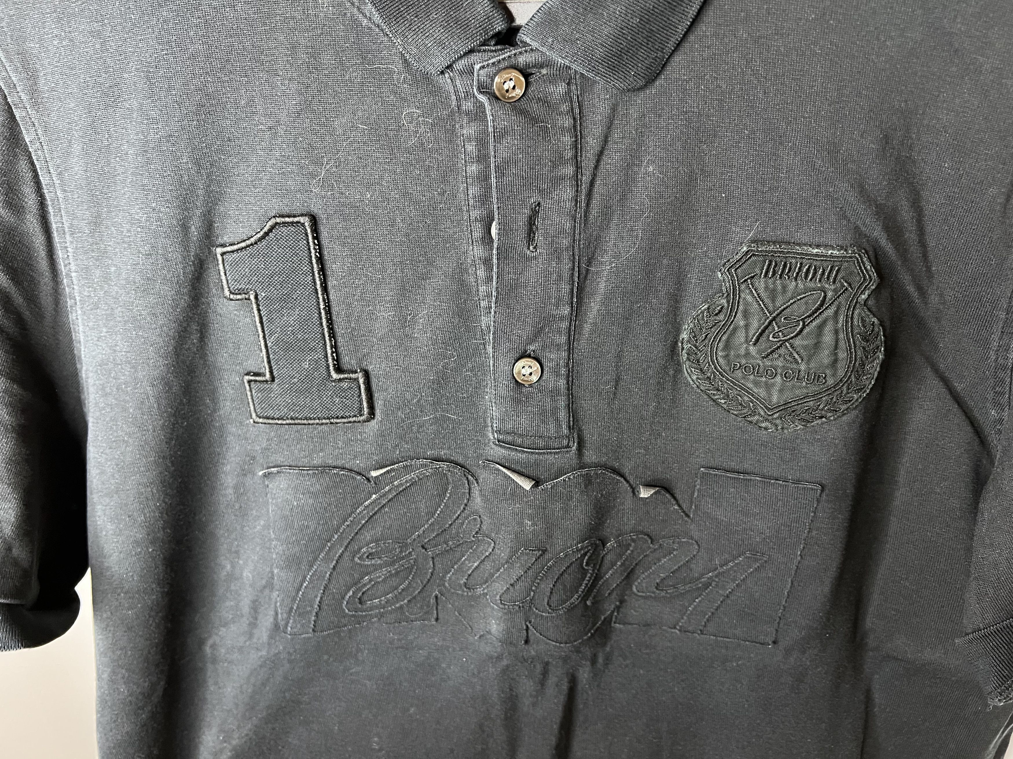 Brioni BRIONI POLO CLUB COTTON POLO SHIRT SIZE XL Size US XL / EU 56 / 4 - 4 Thumbnail