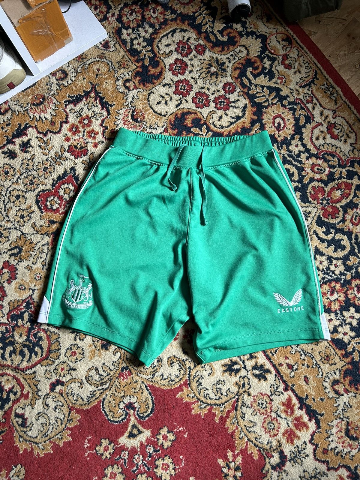 Castore Newcastle United Training Shorts Castore Green Size-S Size US 30 / EU 46 - 1 Thumbnail