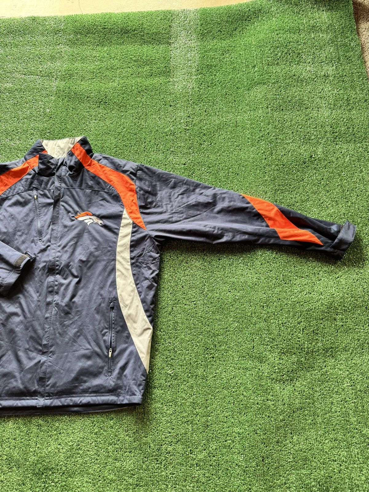 Antigua × Vintage Broncos NFL Jacket Men’s L – Antigua Windbreaker VTG Size US L / EU 52-54 / 3 - 4 Thumbnail