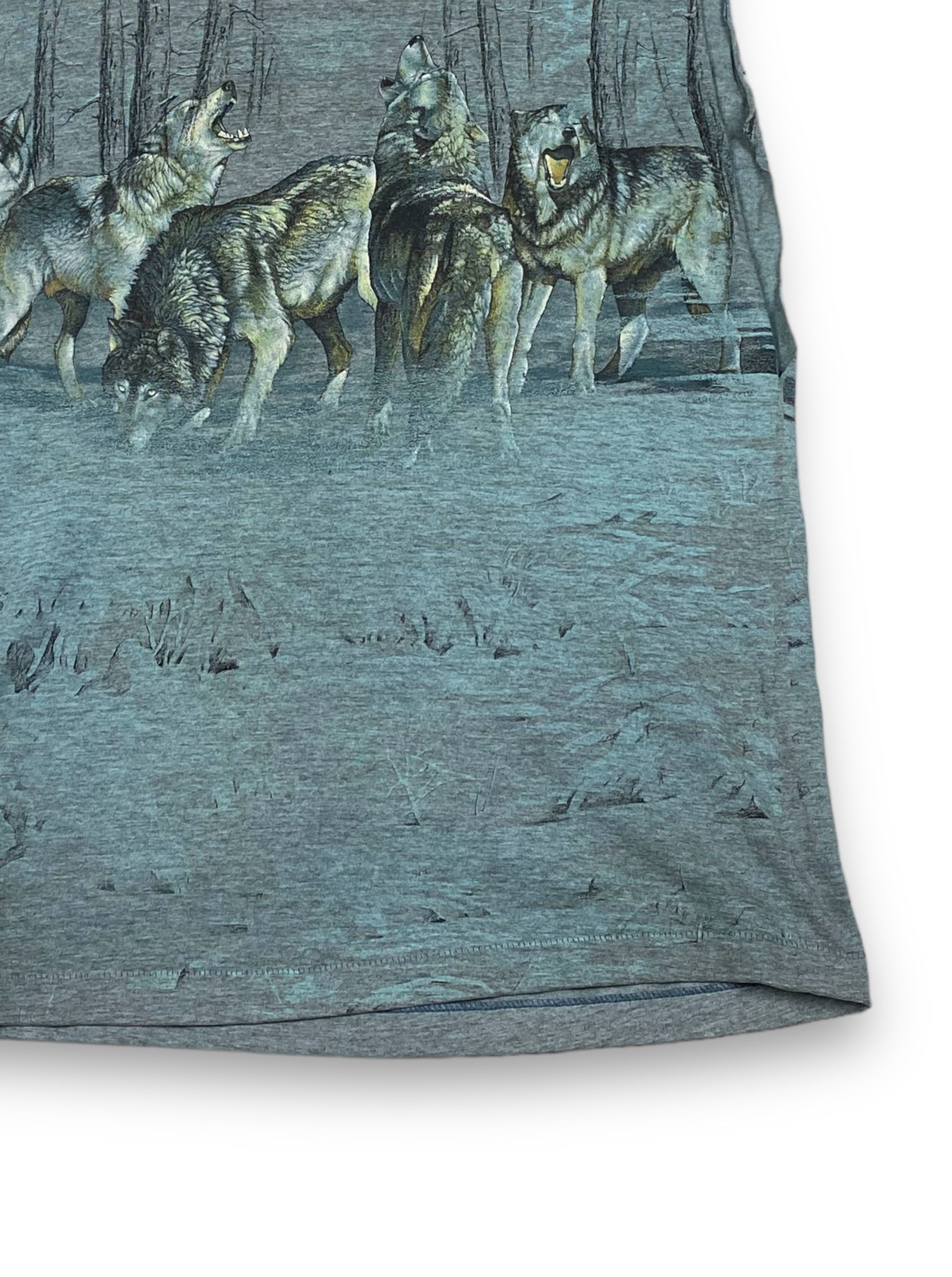 Habitat Vintage WOLVES Custom Made Tank Top Overprint M786 Size US M / EU 48-50 / 2 - 2 Thumbnail