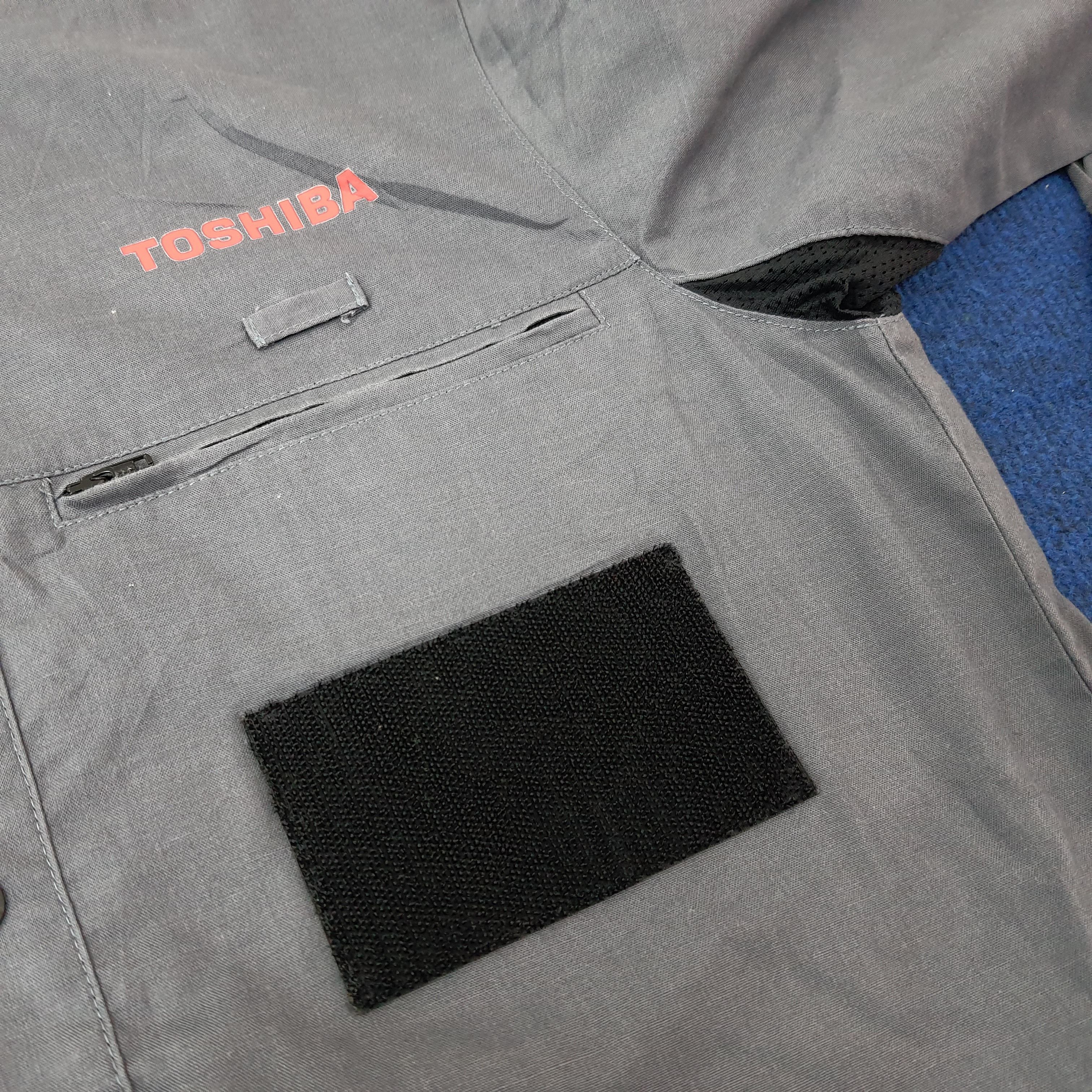 Japanese Brand Vintage Toshiba Japan Tech Brand Work Shirt C223N38 Size US M / EU 48-50 / 2 - 5 Thumbnail