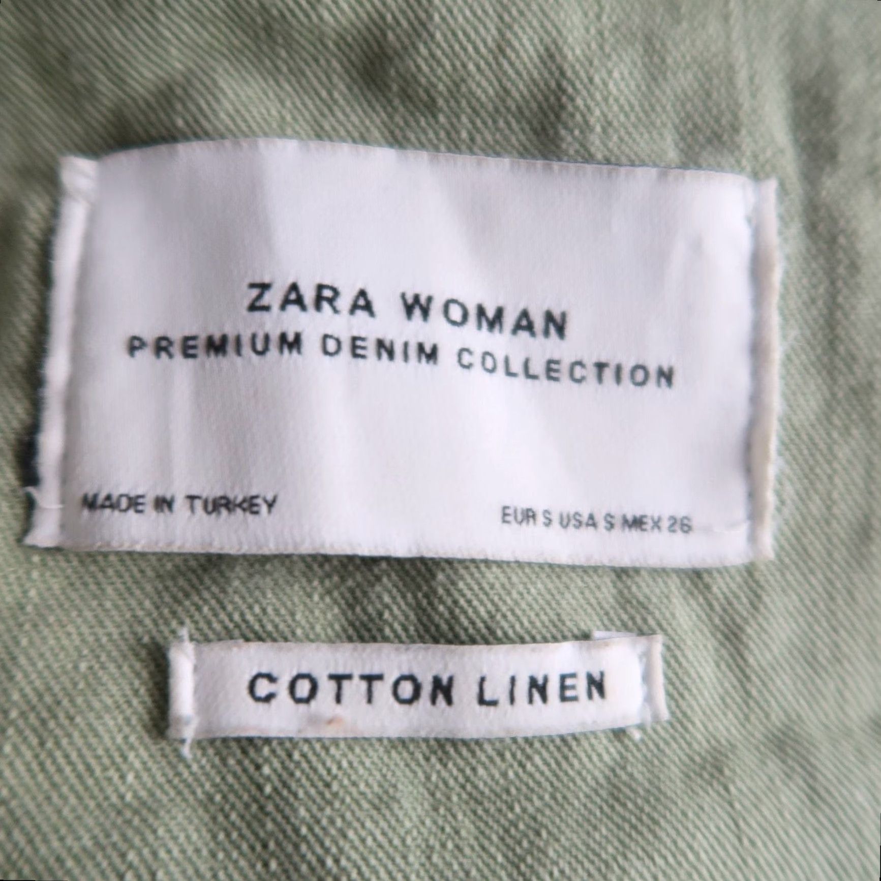 Zara VINTAGE Zara olive green jacket Womens S Size S / US 4 / IT 40 - 5 Thumbnail