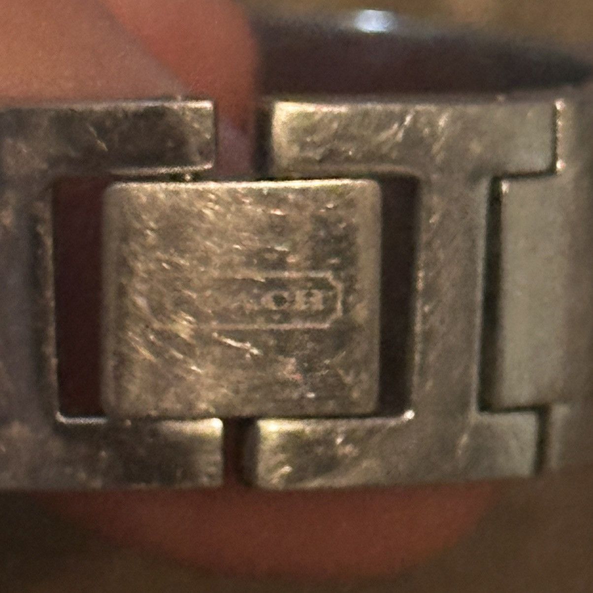 Coach Coach Mercer silver tone etched logo band watch Size ONE SIZE - 2 Thumbnail