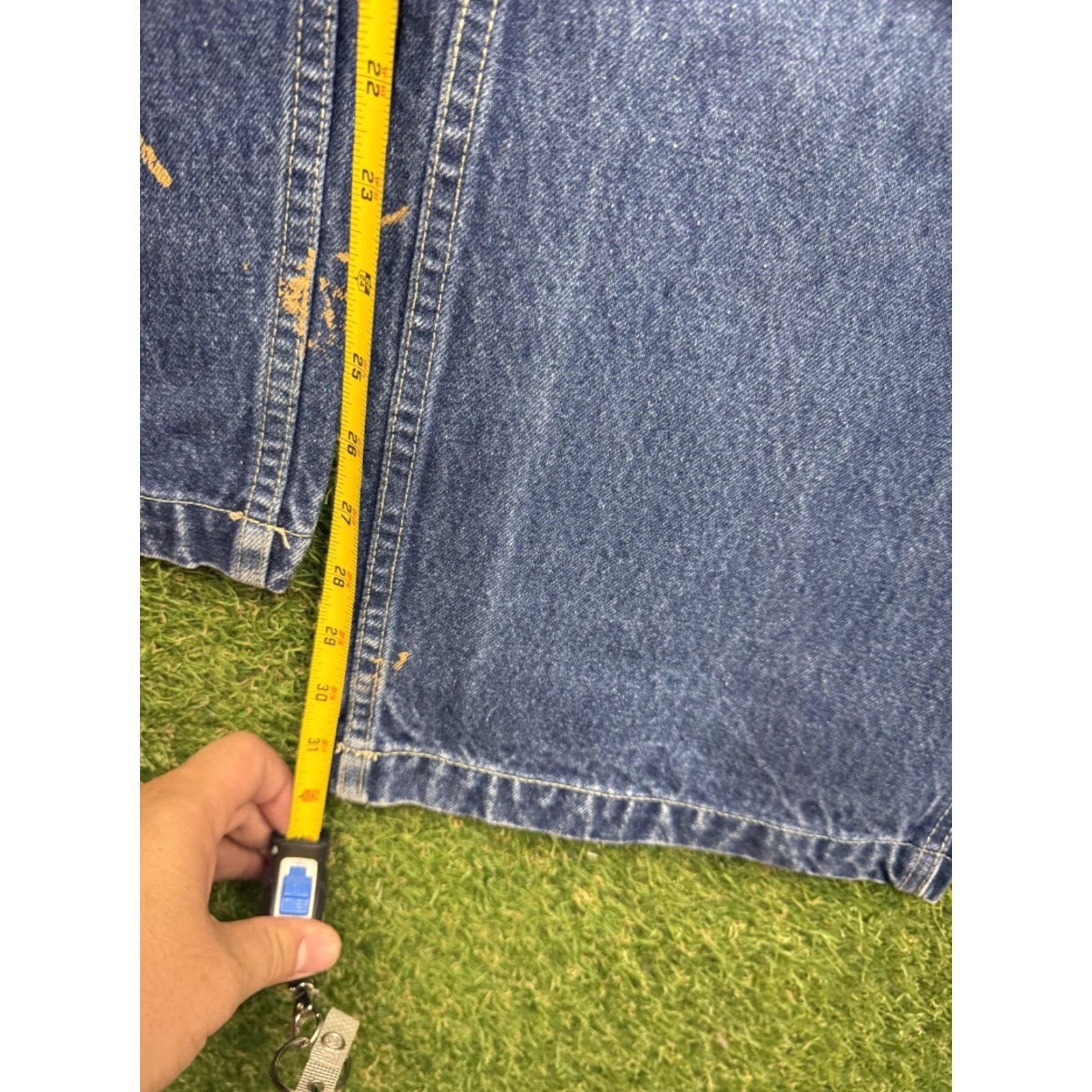 Vintage VINTAGE Ruff Ryders Jeans Mens 42x32 Blue Hip Hop Baggy 90s Casual Wide-Leg Relaxed 5-Pocket Denim Cotton DMX Mens Size US 42 / EU 58 - 5 Thumbnail