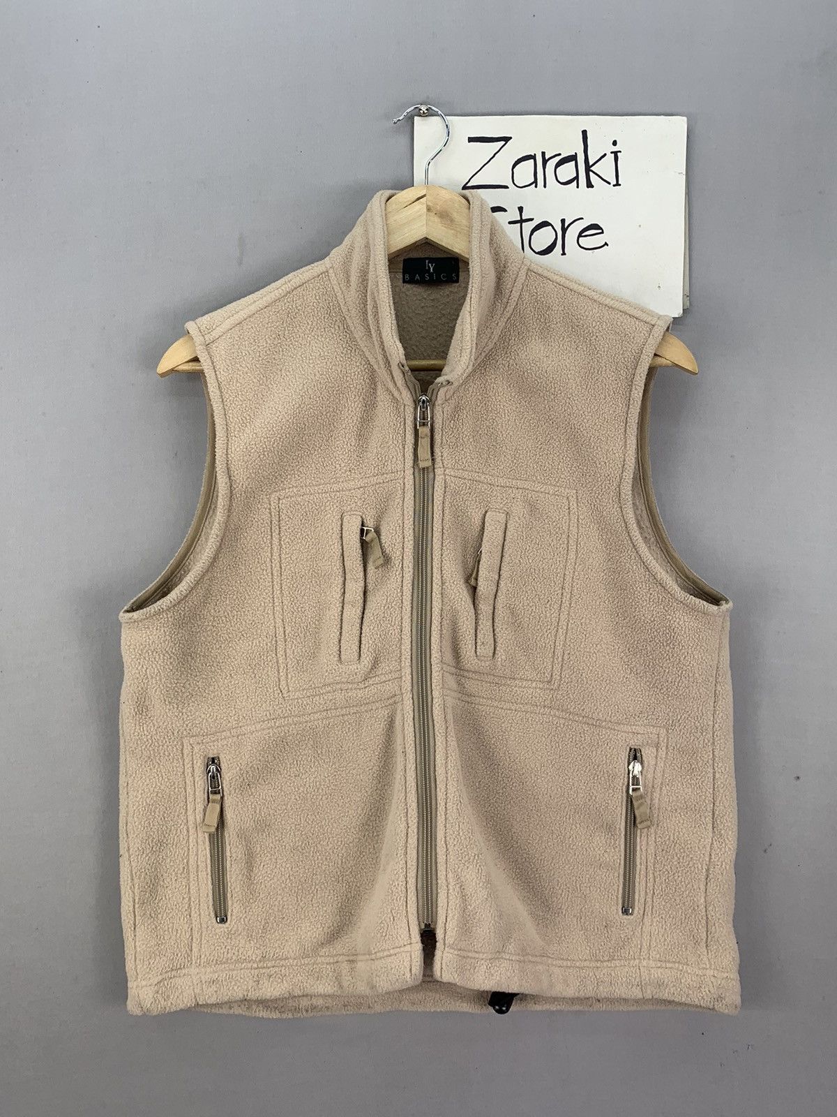 IY Basic By Issey Miyake Zipper Vest Jacket