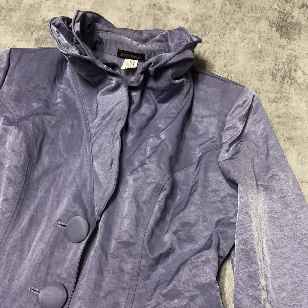 Other Purple velvet jacket with hood #velvetjacket Size L / US 10 / IT 46 - 2 Thumbnail