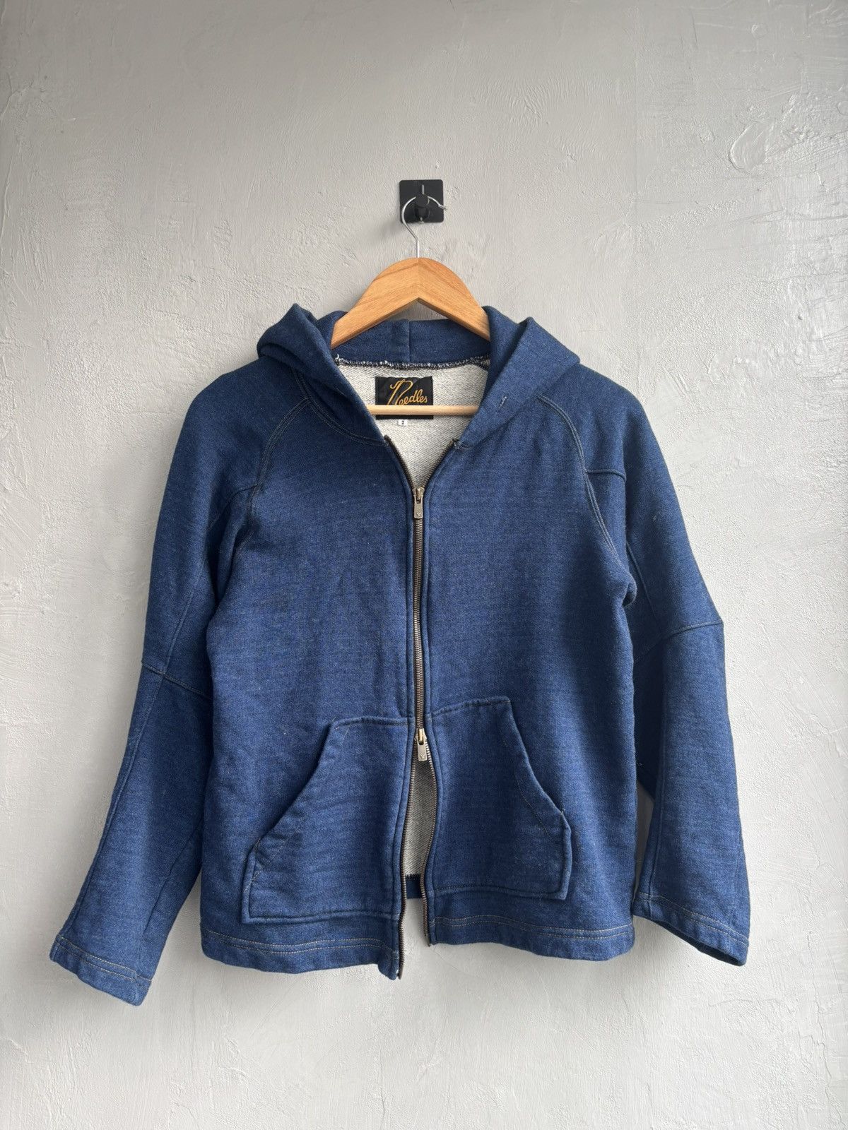 Needles Needles soft cotton double zip hoodie Size US S / EU 44-46 / 1 - 3 Thumbnail
