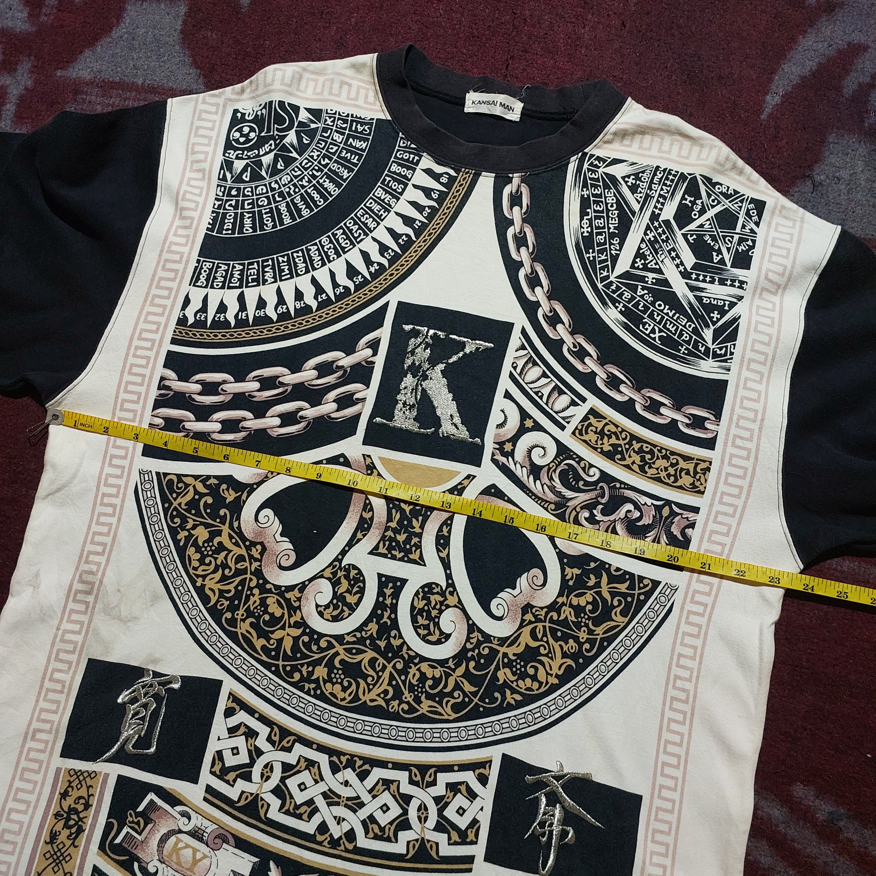 Kansai Yamamoto Vintage Kansai Man japanese Long sleeve shirt Size US M / EU 48-50 / 2 - 11 Thumbnail