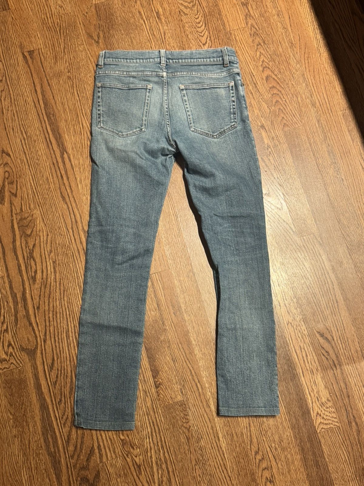 Acne Studios ACNE thin str vintage blue denim jeans Size US 30 / EU 46 - 2 Thumbnail