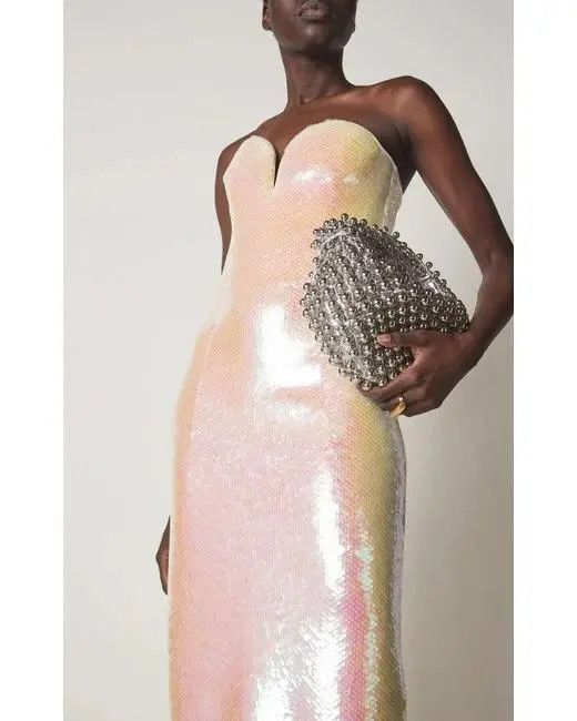 Bottega Veneta o1n1vont0724 Dress in Multicolor Size S / US 4 / IT 40 - 4 Thumbnail