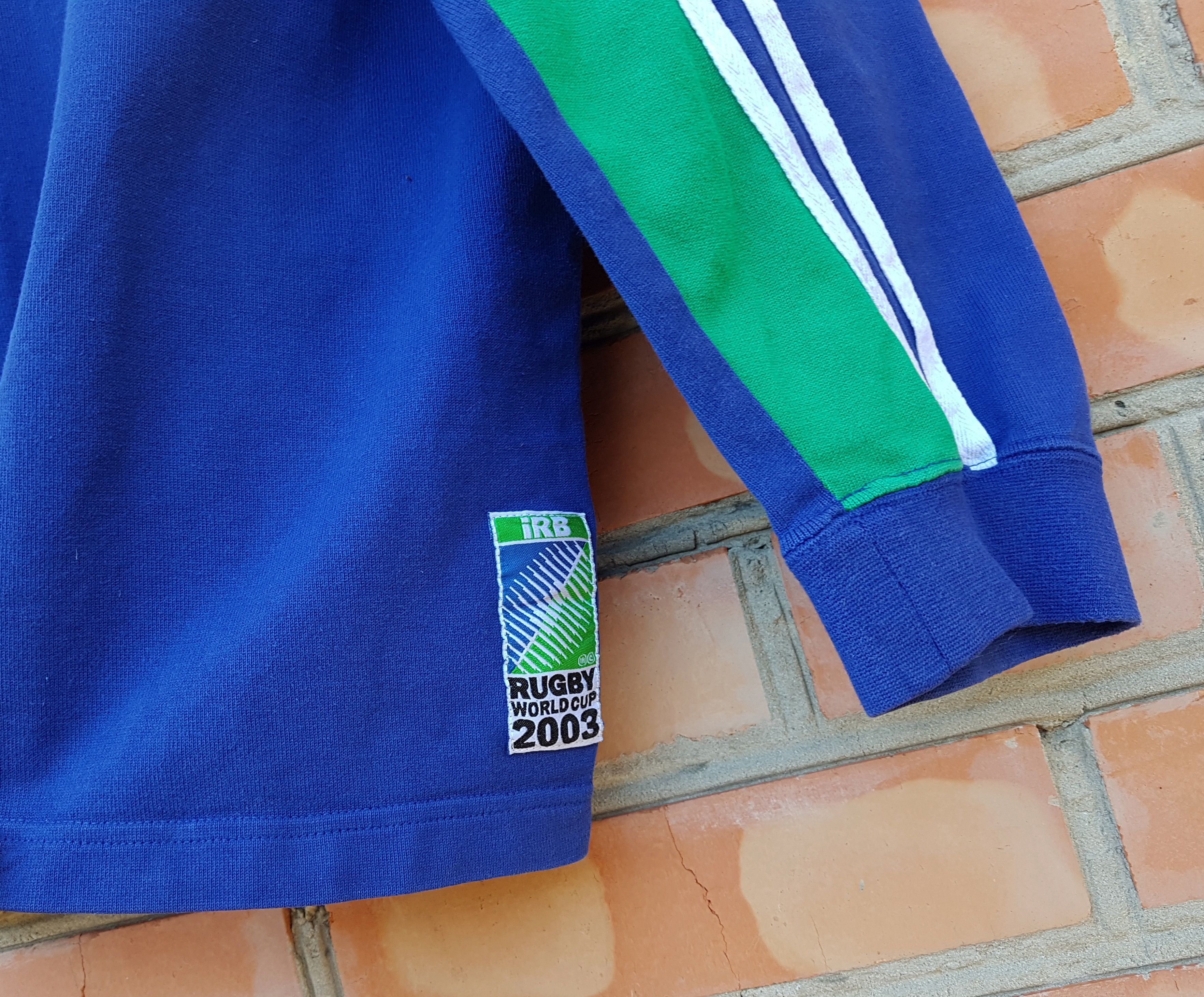 Reebok Reebok IRB Australia Rugby Shirt 2003 World Cup Polo Jersey Size US XL / EU 56 / 4 - 7 Thumbnail