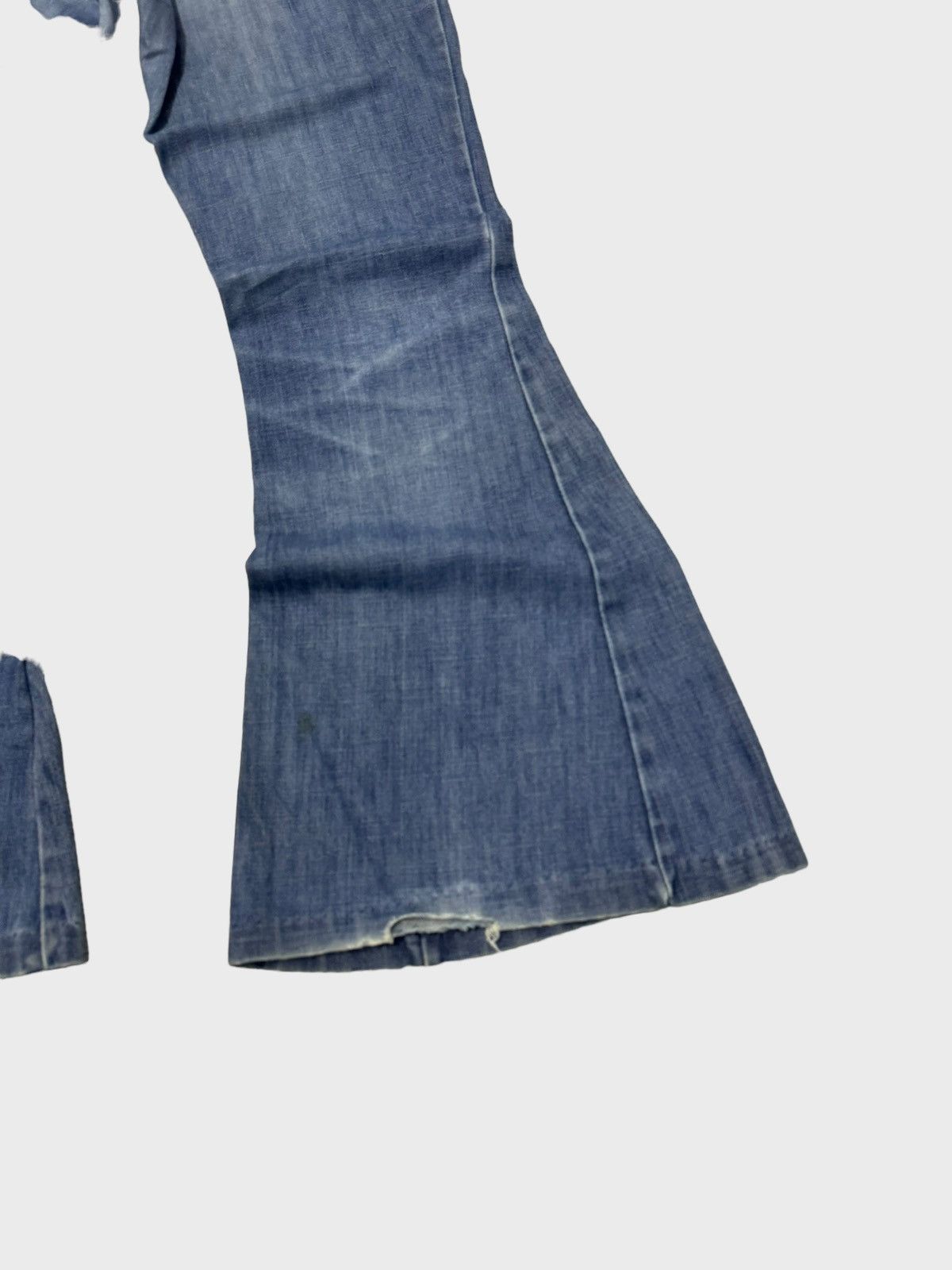 Hysteric Glamour × If Six Was Nine × Le Grande Bleu (L.G.B.) Vintage Rick Owens Junya Watanabe Style Ultra Flared Jeans Size US 27 - 12 Thumbnail