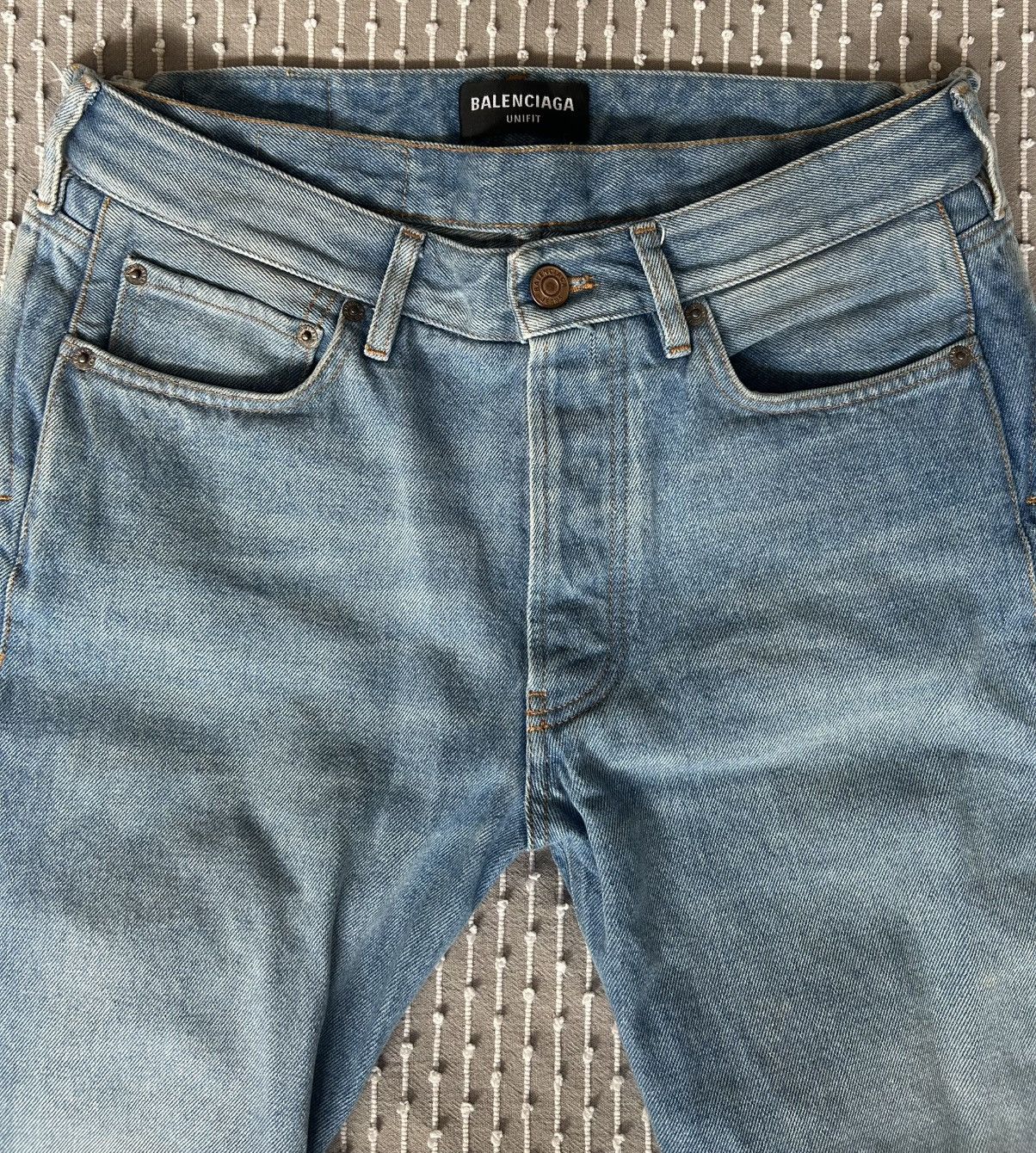Balenciaga Blue Flatground Jeans Size US 30 / EU 46 - 6 Thumbnail