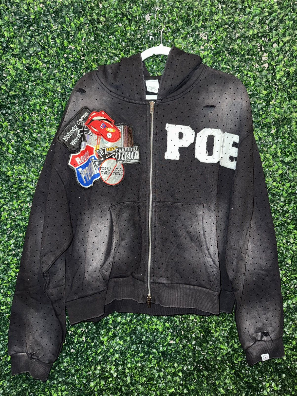 Other Prevail Over Everything (POE) full-zip hoodie size M BNWT Size US M / EU 48-50 / 2 - 1 Thumbnail