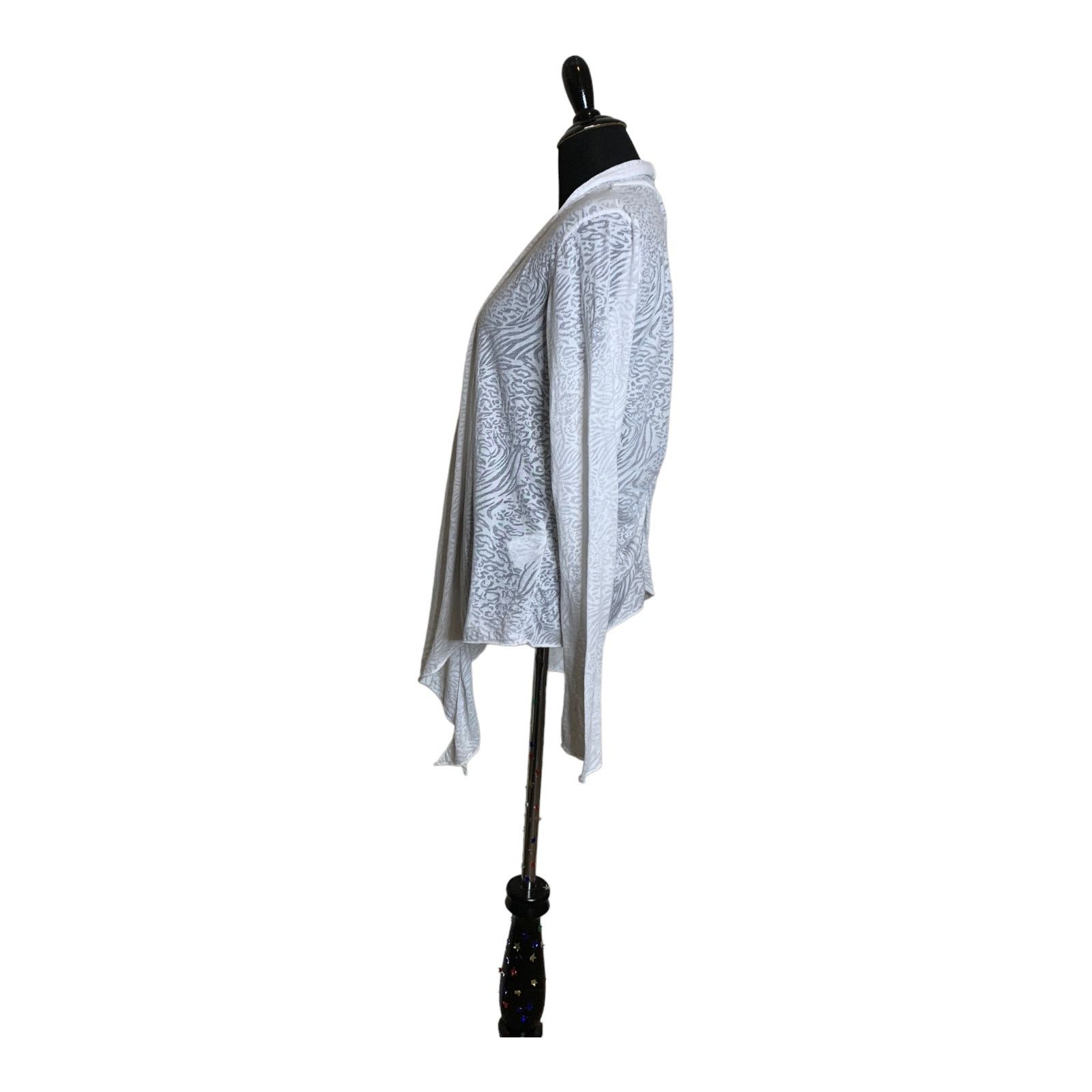 Velvet Velvet white asymmetrical lightweight cardigan size M Size M / US 6-8 / IT 42-44 - 8 Thumbnail