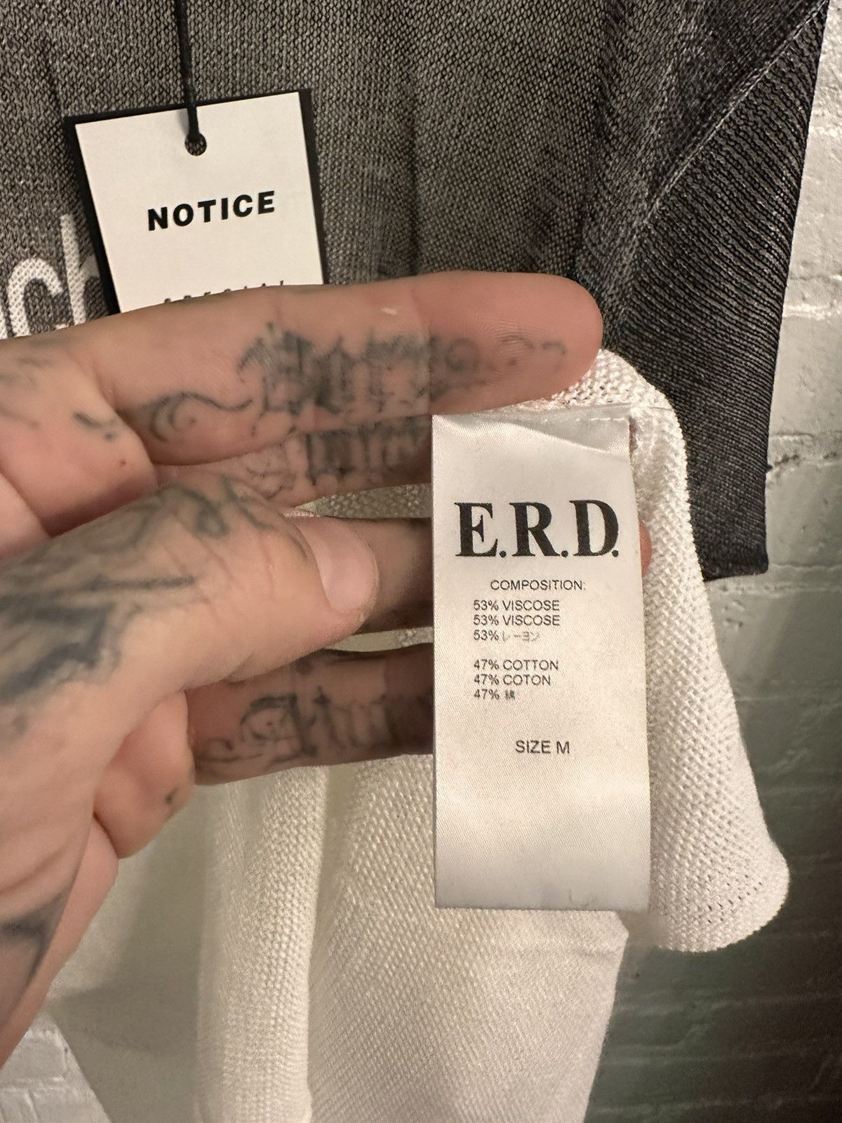 Enfants Riches Deprimes ERD Early ERD Runway Campaign 2 Tone Shirt M-XL Size US M / EU 48-50 / 2 - 7 Thumbnail