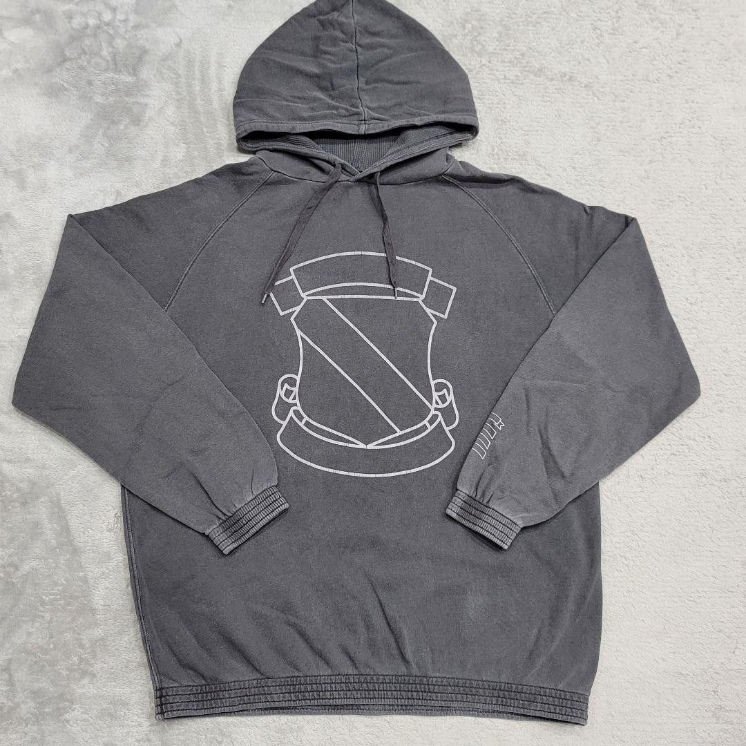 Number (N)ine number nine EMBLEM PIGMENT HOODIE | Grailed