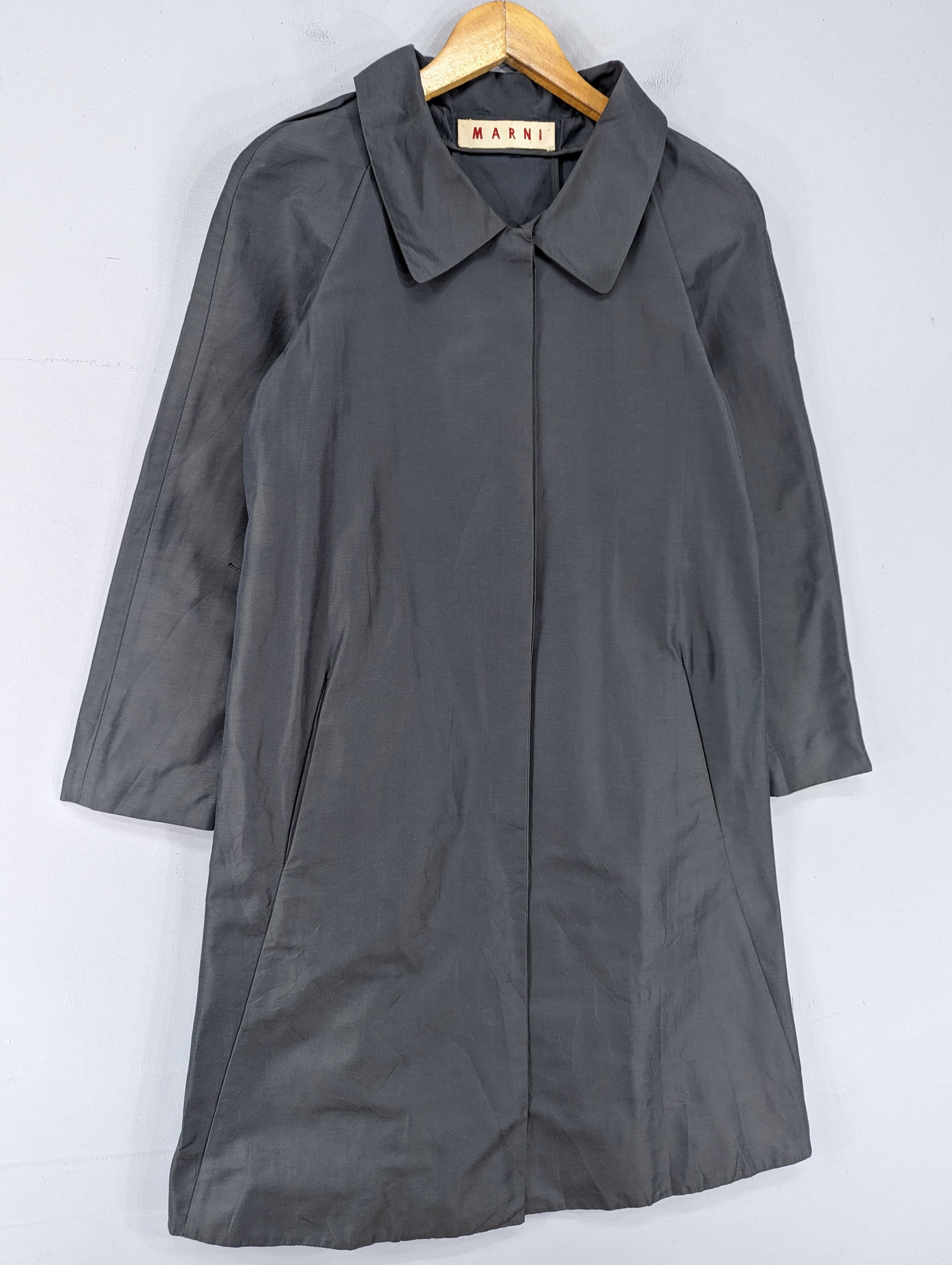 Marni Marni Long Coat Jacket Size 38 Size XS / US 0-2 / IT 36-38 - 2 Thumbnail