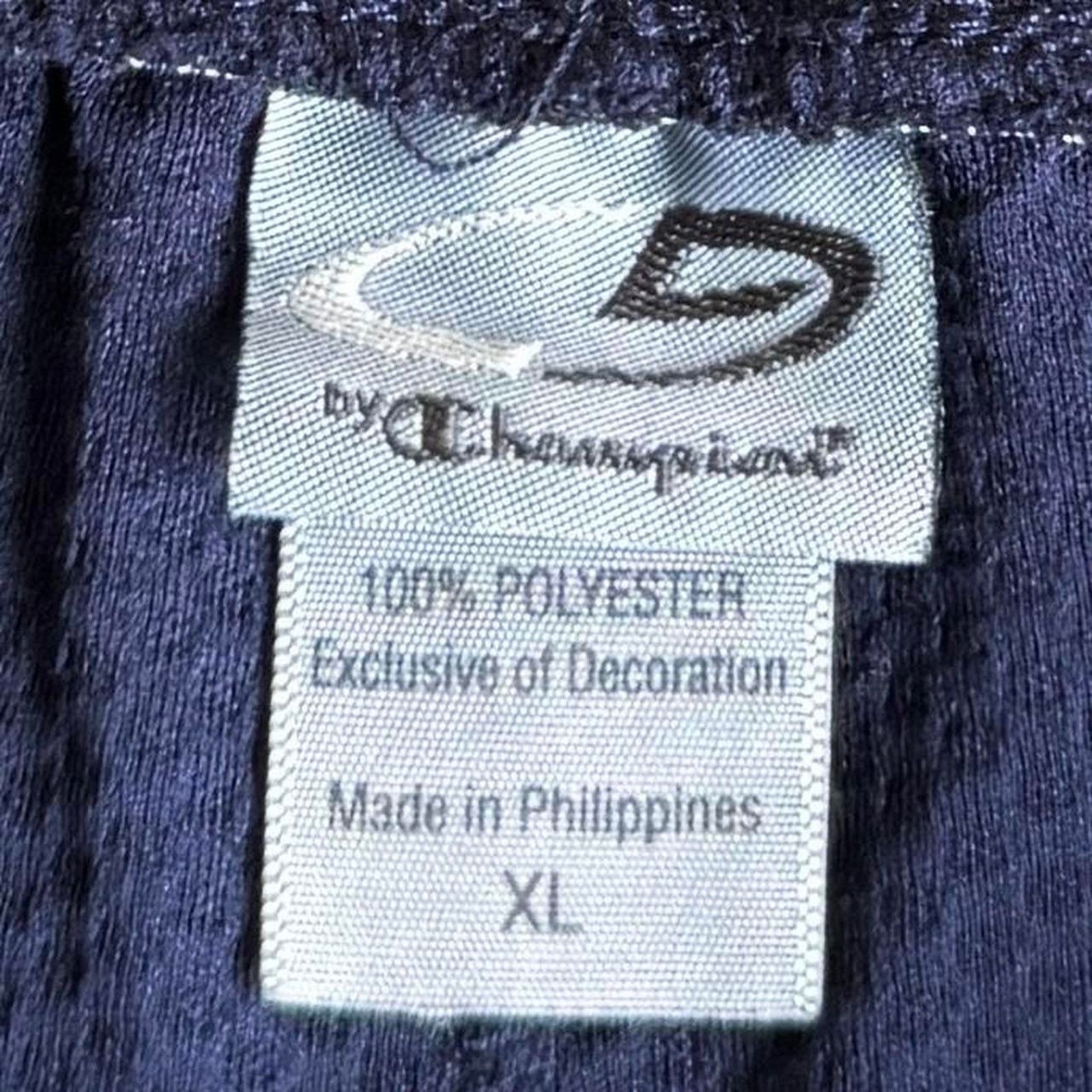 Champion × Vintage Vintage Y2K Champion Baggy Skater Drill Grunge Sweatpants Size US 38 / EU 54 - 4 Thumbnail