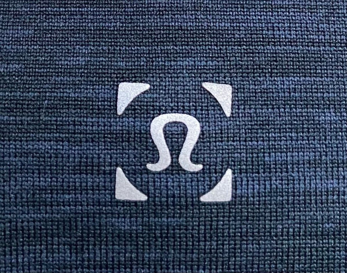 Lululemon Lululemon Metal Vent Henley Short Sleeve Shirt Navy Large Size US L / EU 52-54 / 3 - 6 Thumbnail