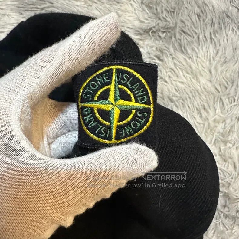 Stone Island Stone Island Heavyweight Wool Sweater, Knit Top, Black, L Size US L / EU 52-54 / 3 - 7 Thumbnail