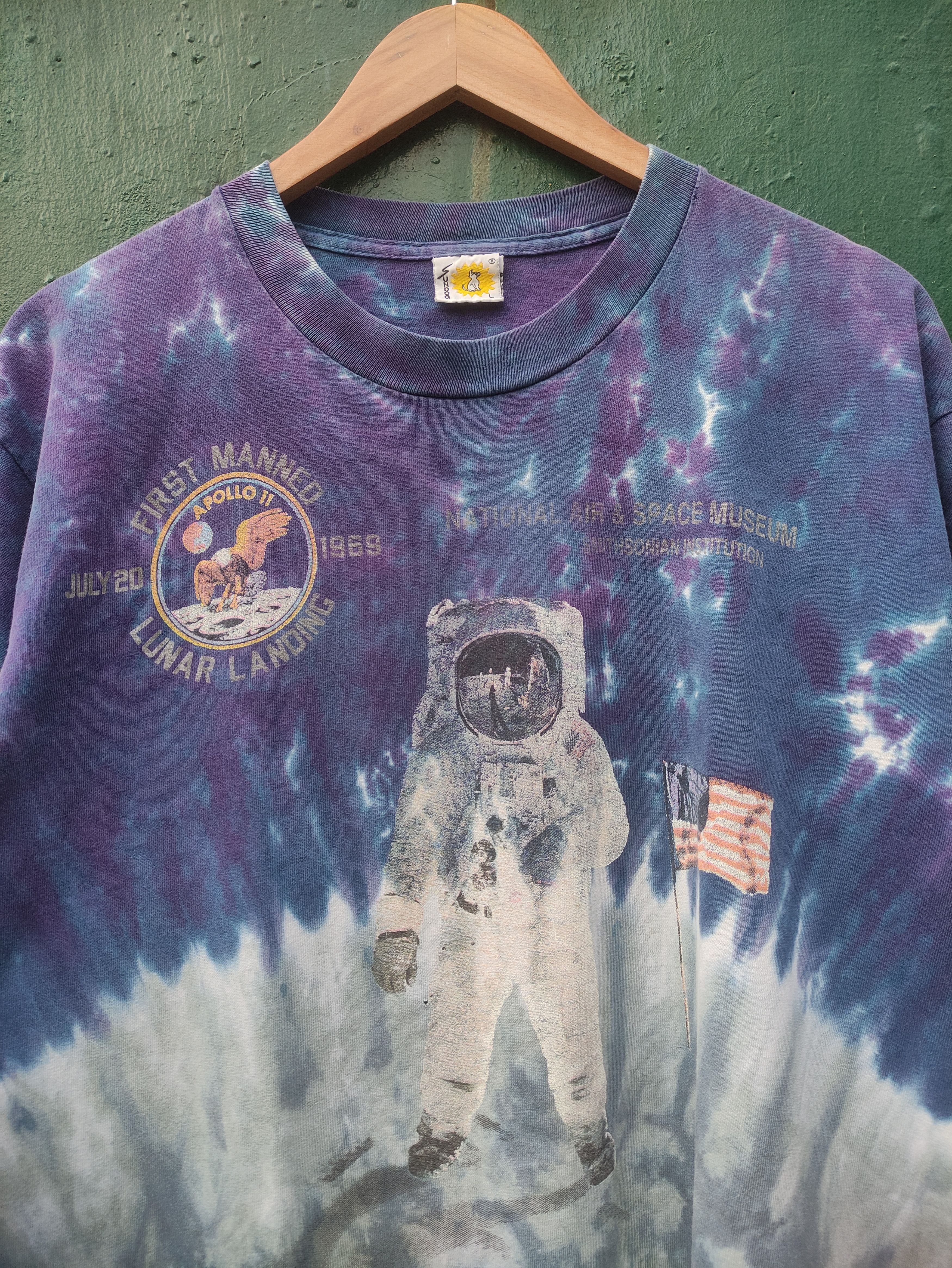 Vintage Vintage Tie Dye NASA Shirt Size US L / EU 52-54 / 3 - 4 Thumbnail