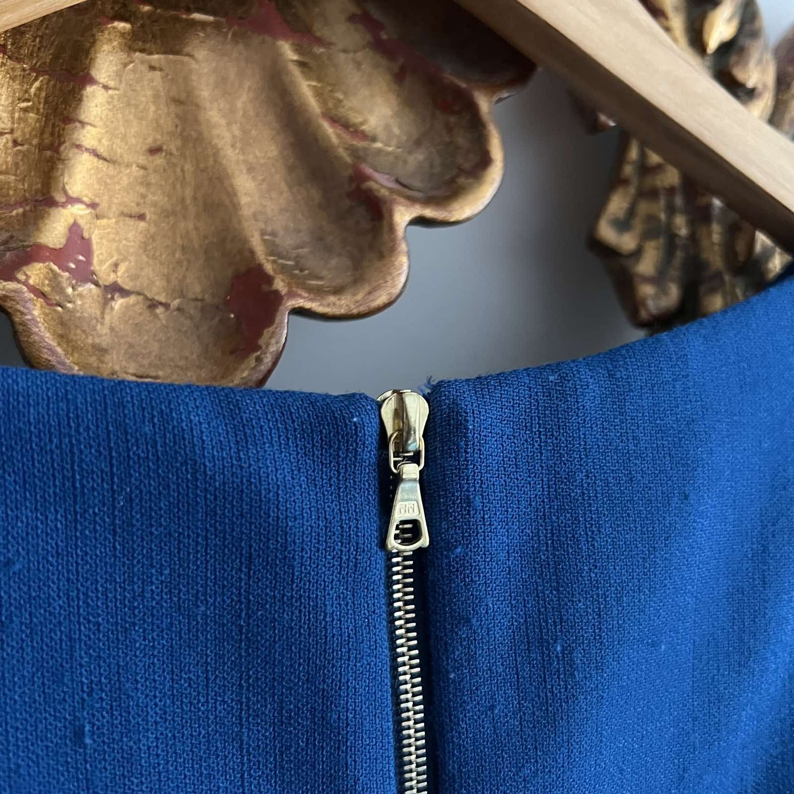 Designer Women’s The Fold London Blue Dress Size 10 Size L / US 10 / IT 46 - 7 Thumbnail