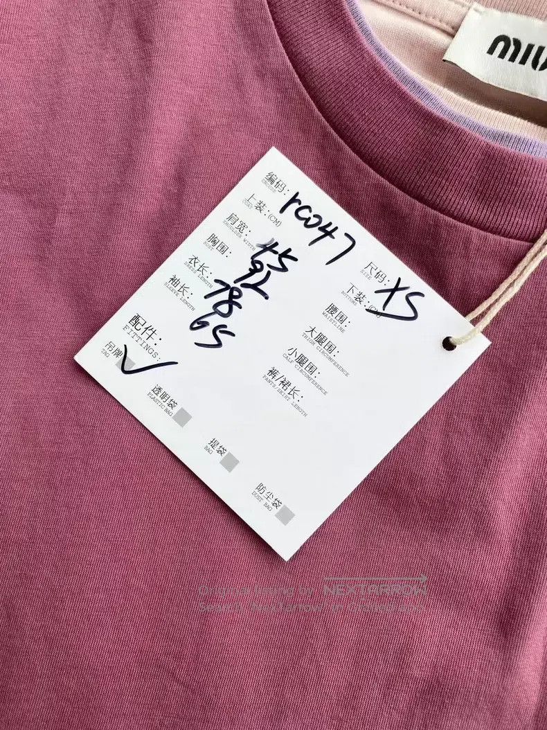 Miu Miu Miu Miu Size XS Purple and pink three-piece sweater Size XS / US 0-2 / IT 36-38 - 7 Thumbnail