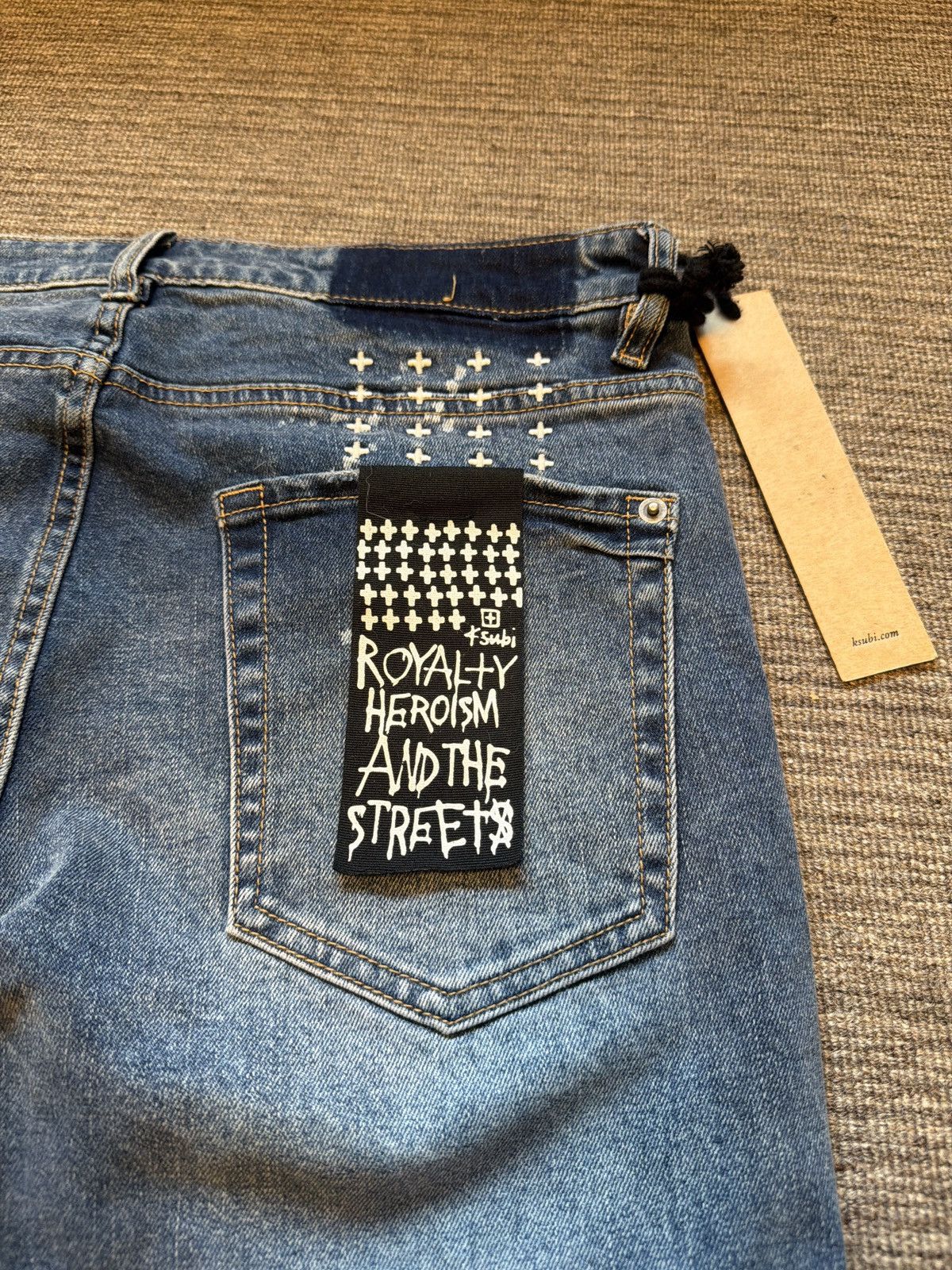 Ksubi Ksubi Van Winkle Kulture Jeans Distressed Blue Deadstock Size US 32 / EU 48 - 4 Thumbnail
