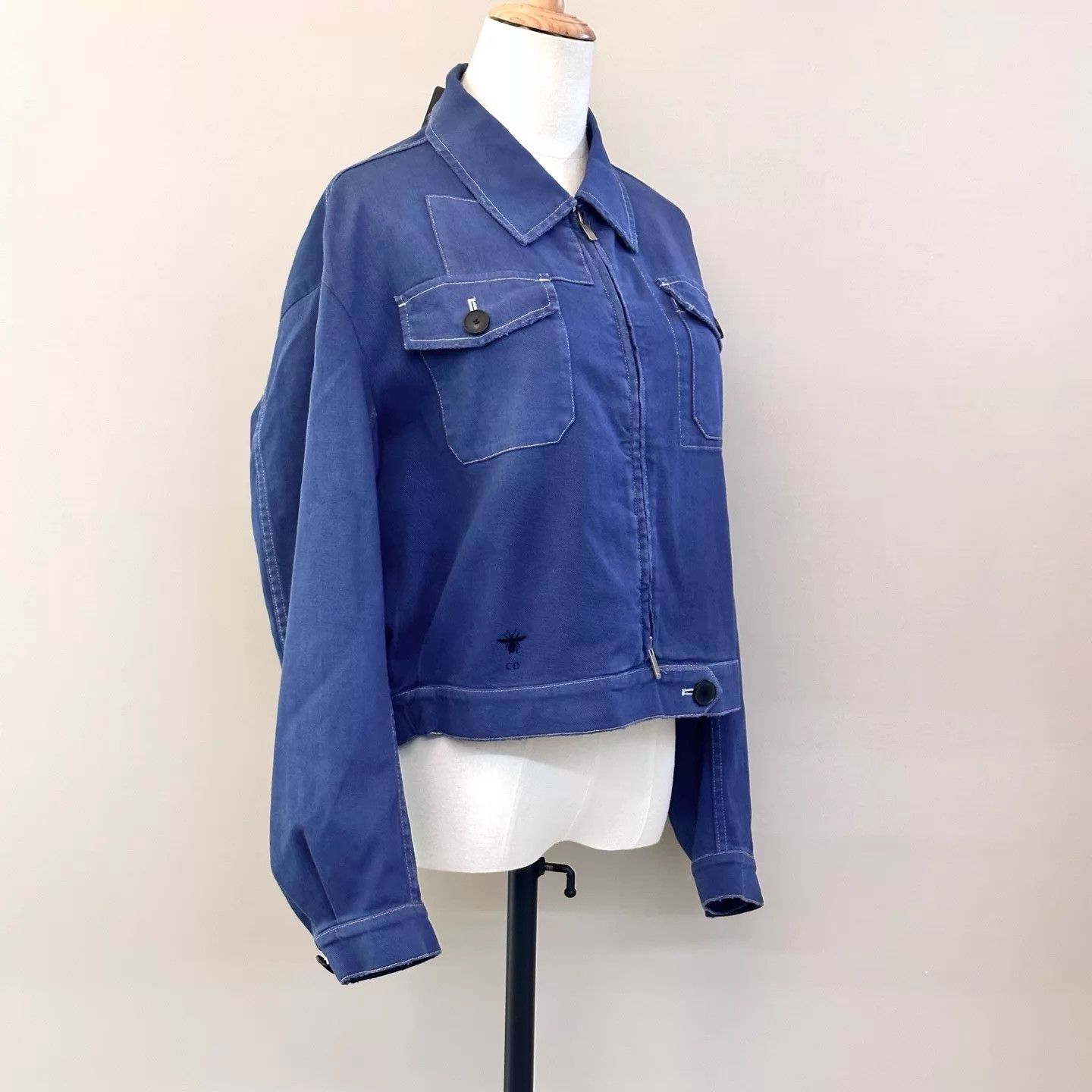 Dior DIOR jacket size 2 with authentic tag 56L 60B 51.5S Size US M / EU 48-50 / 2 - 4 Thumbnail