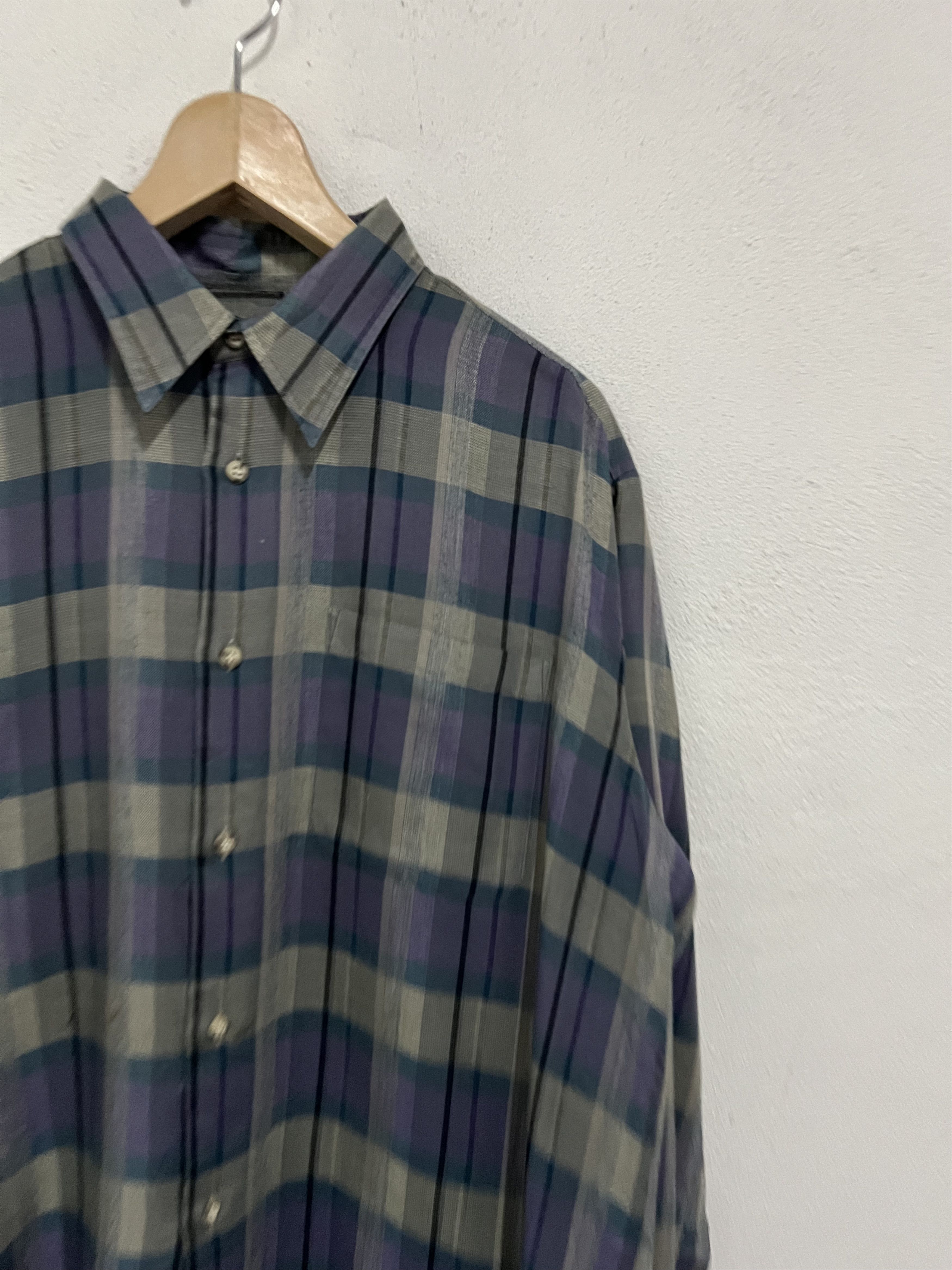 Flannel Japanese Brand Sunbird Flannel Shirts Jacket Size US L / EU 52-54 / 3 - 3 Thumbnail